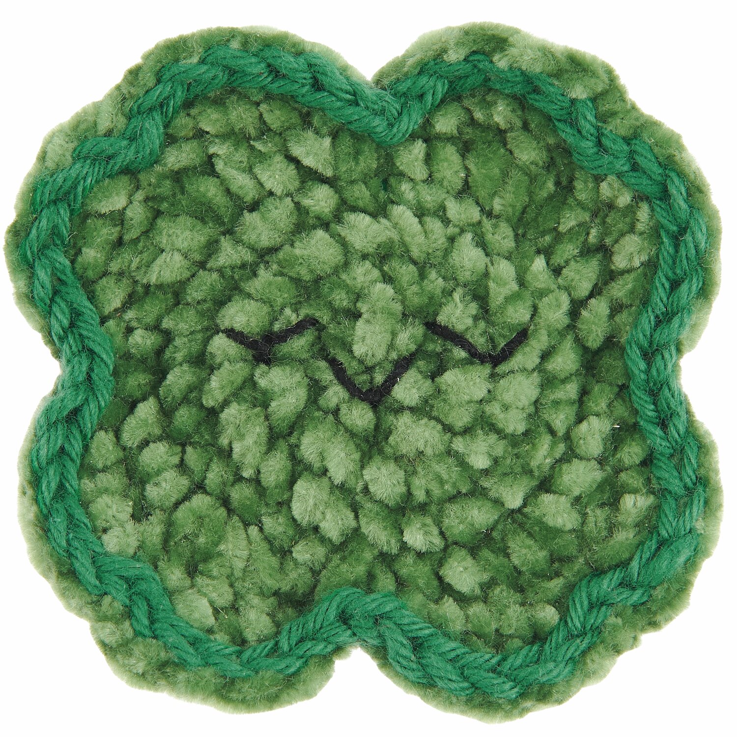 Ricorumi Rico Chingus, ein grünes, gehäkeltes Blatt von Rico Design, ideal für kreative Projekte.
