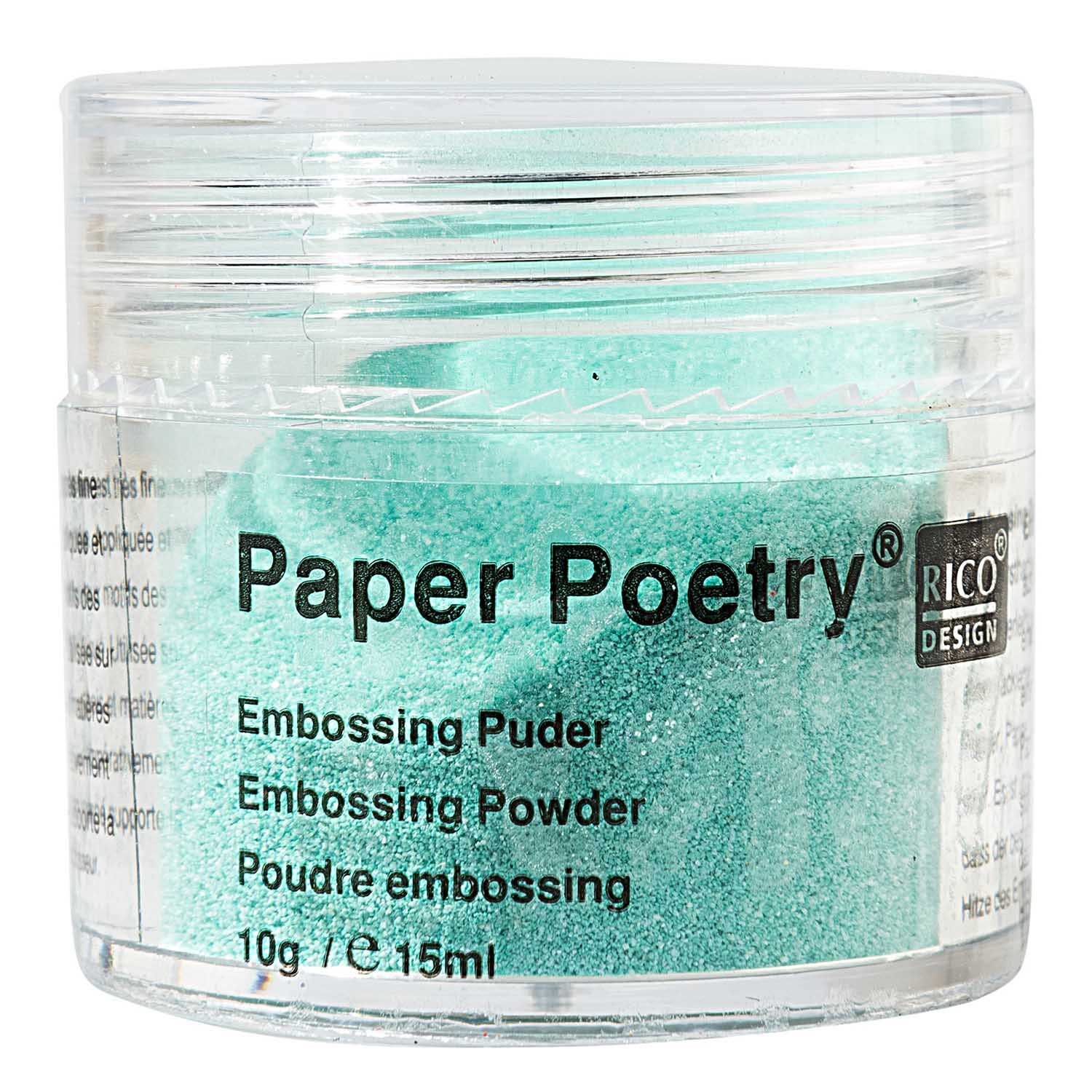 Paper Poetry Embossingpuder mint perlmutt 10g Paper Poetry Embossingpuder mint perlmutt 10g