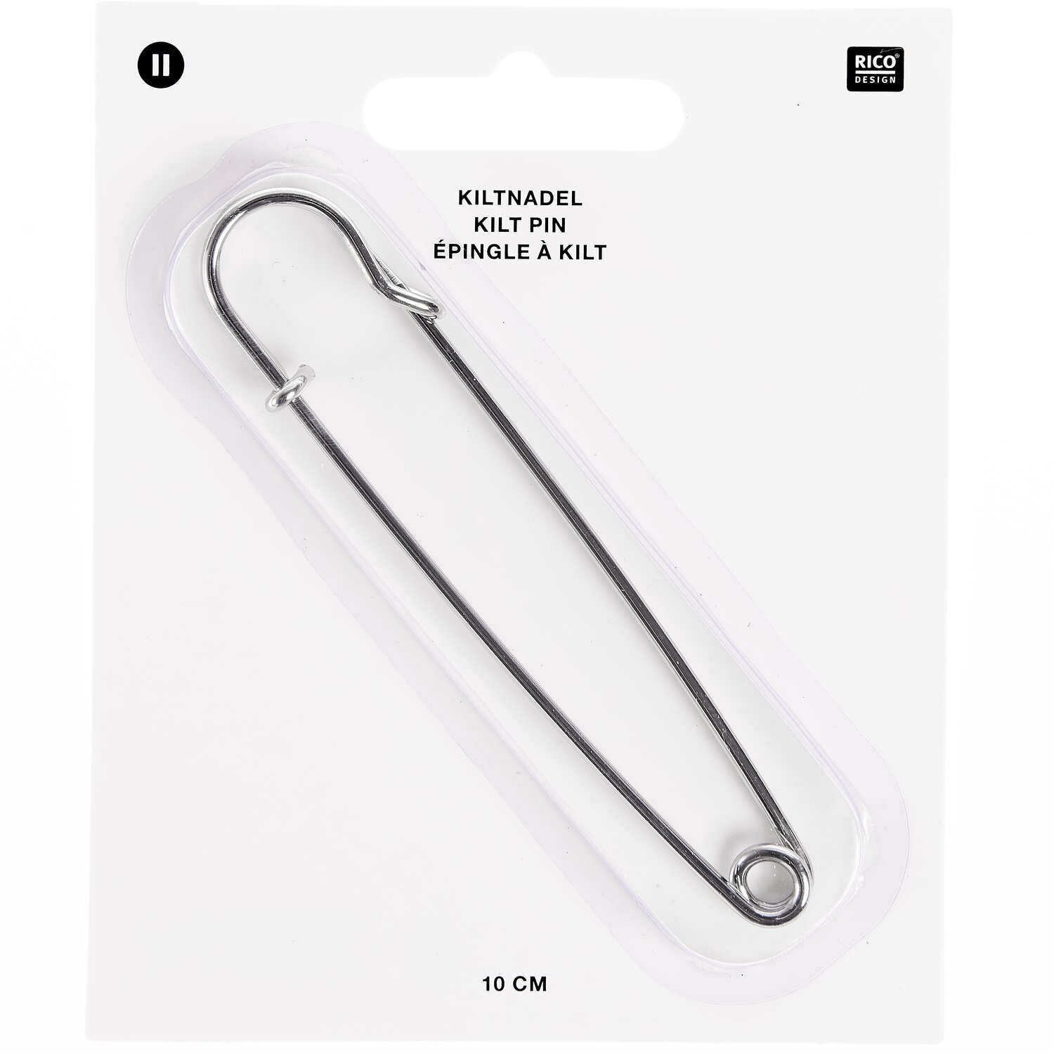Kiltnadel 10cm von Rico Design