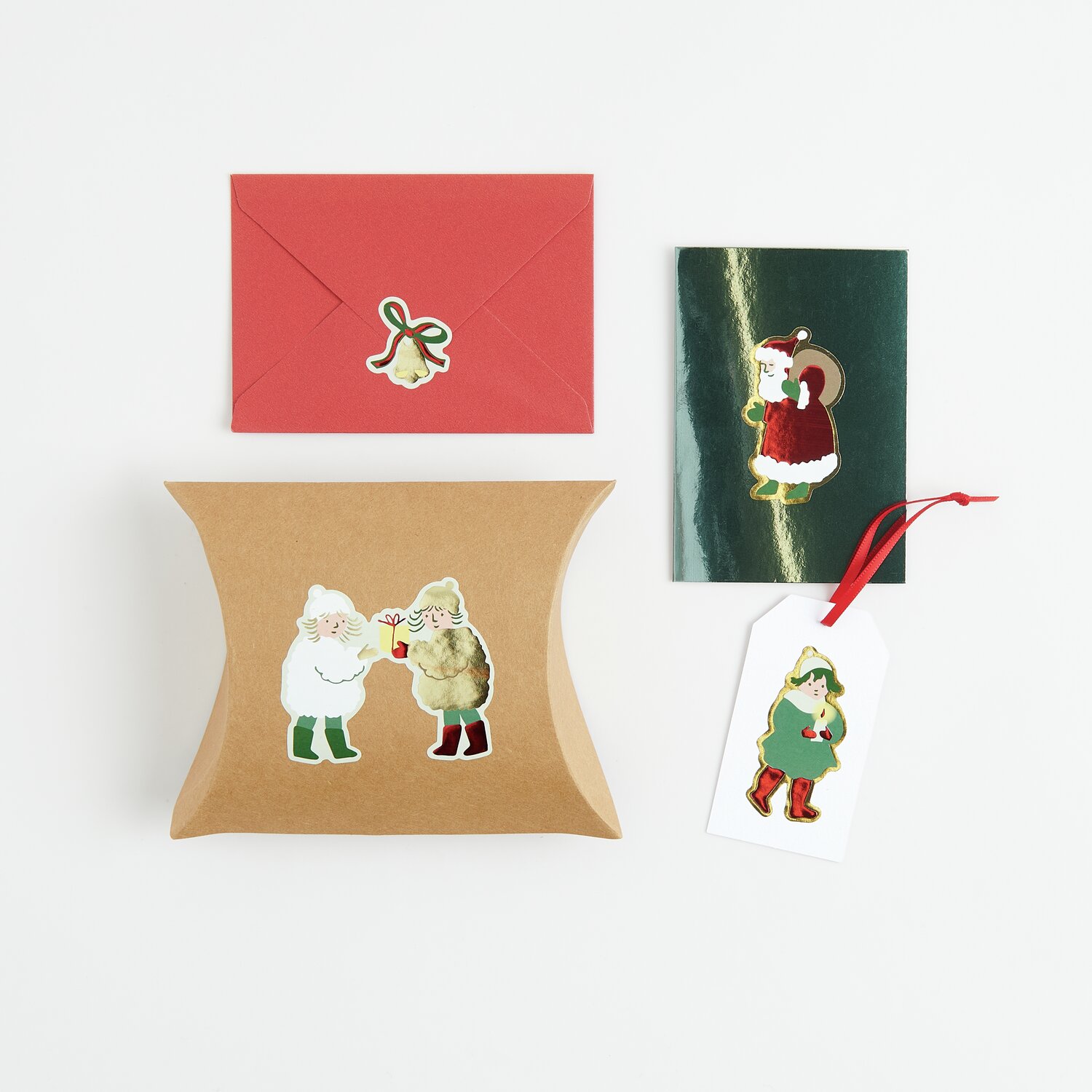 Paper Poetry Sticker Weihnachtsmarkt Kinder auf der Rolle 100-teilig von Rico Design