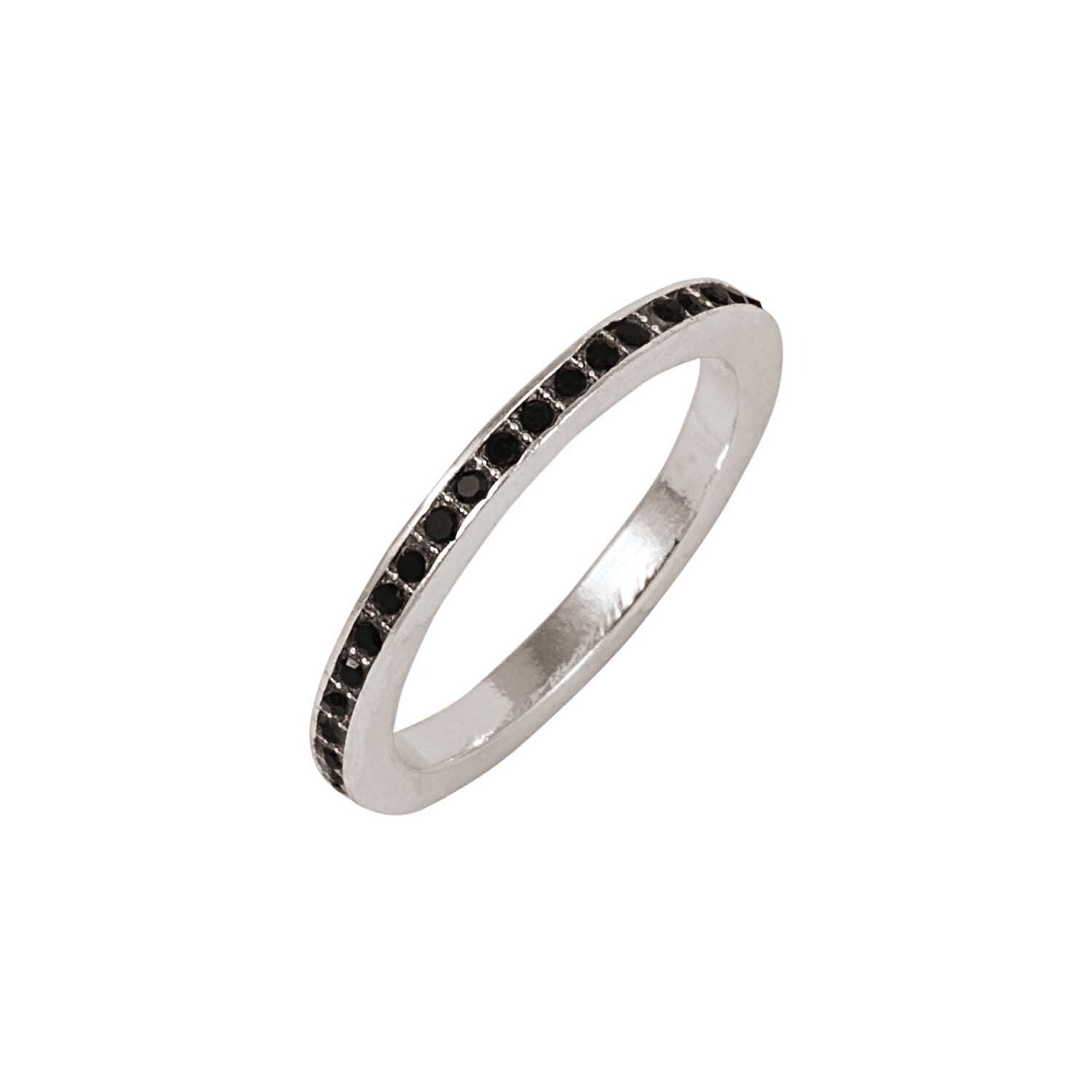 Ring Strass schwarz 16mm Größe 19 mm von Rico Design Ring Strass schwarz 16mm von Rico Design: Eleganter, schmaler Ring mit schwarzen Strasssteinen, ideal für stilvolle Anlässe.