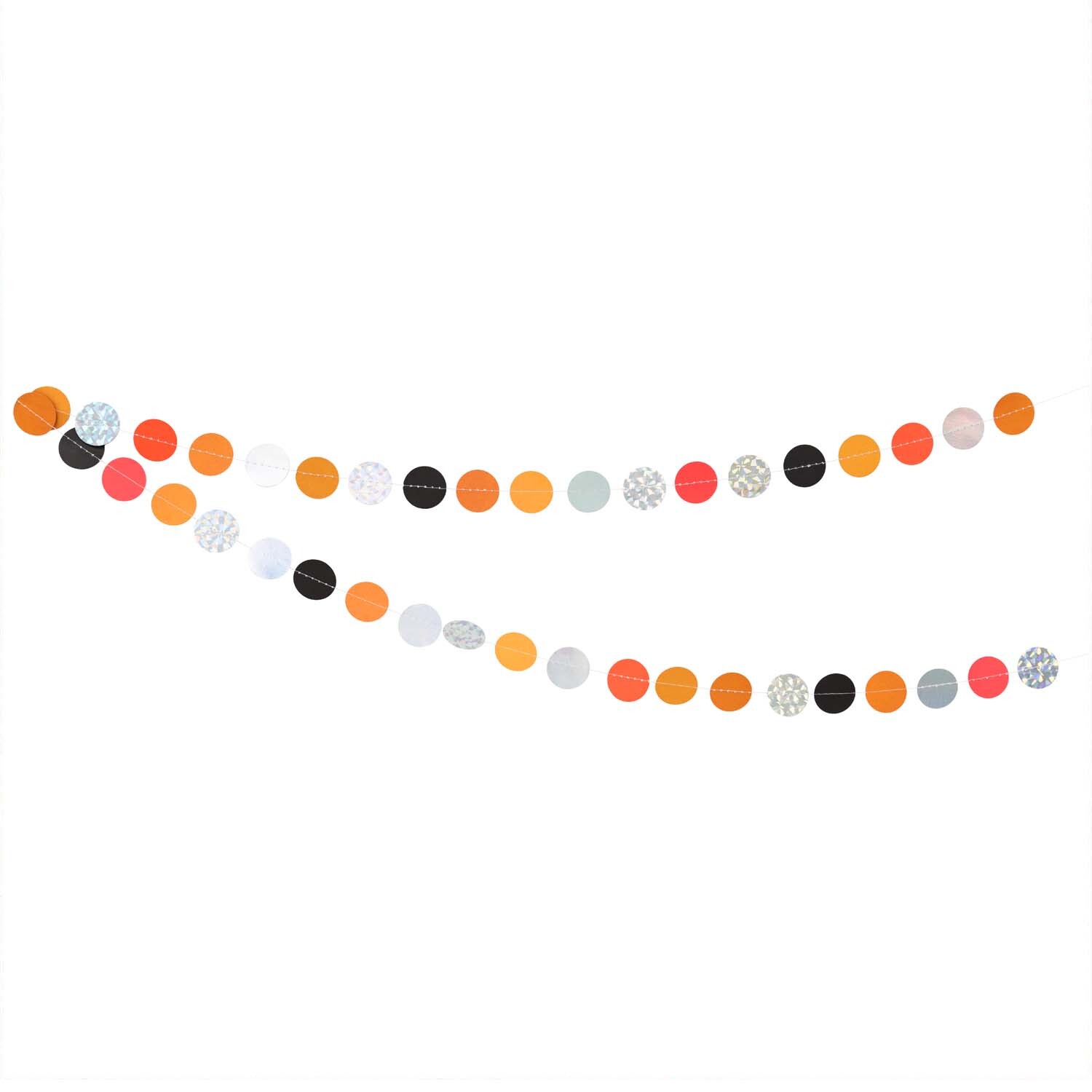 Genähte Girlande orange 2m von Rico Design