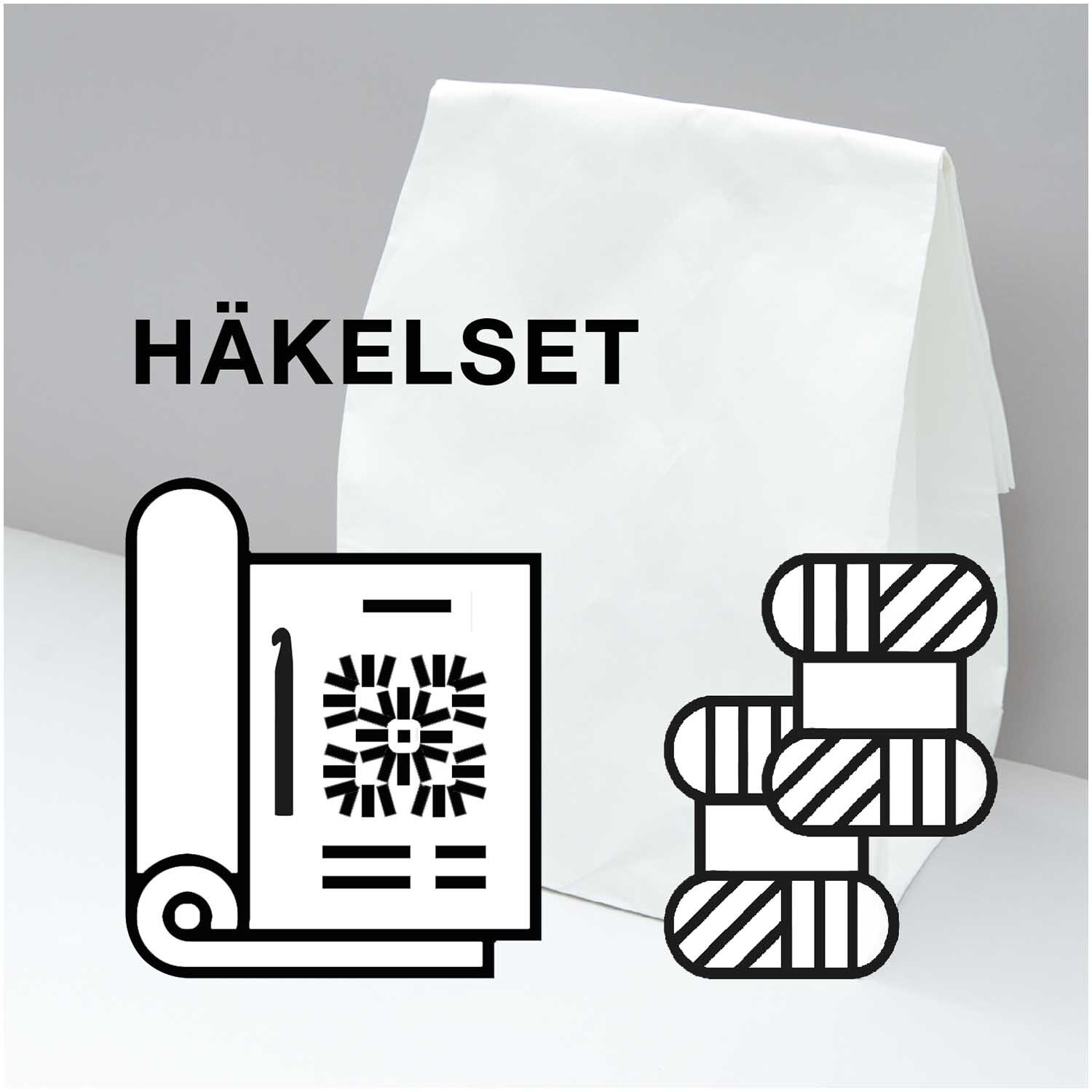 Häkelset Little Squirrel Modell 02 aus Chenillove Big Cuties