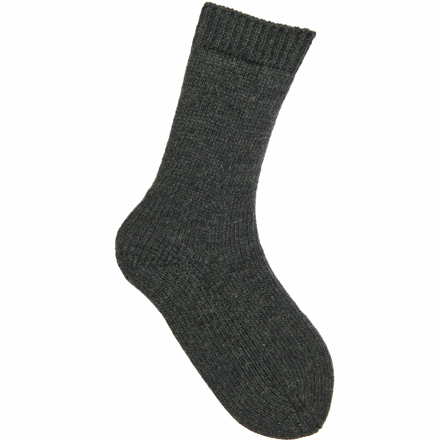 Sockenwolle Premium 6-fädig von Rico Design in Anthrazit, 150g, 380m. Ideal für warme, strapazierfähige Socken.