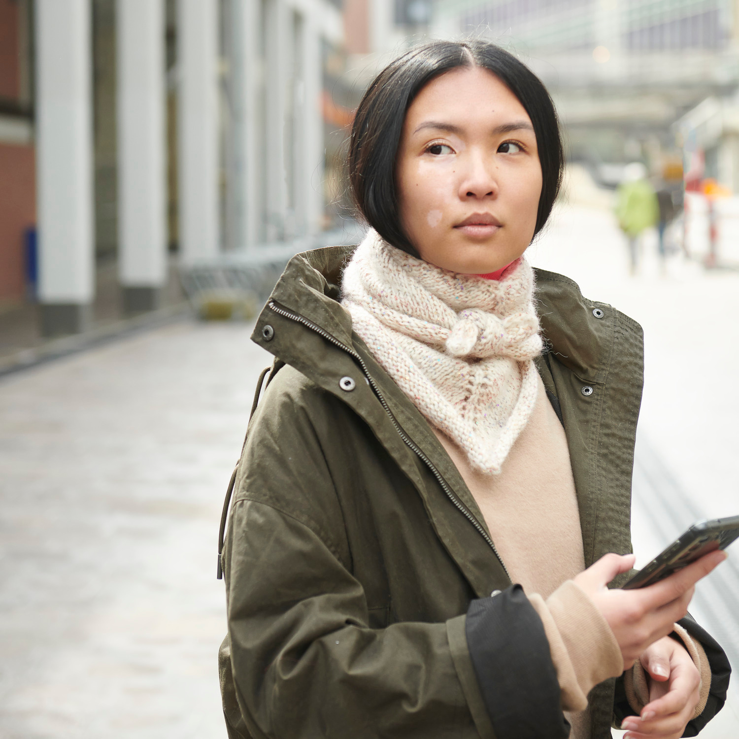 Strickset Dreieckstuch Modell 05b aus Mini Tücher Special  von Rico Design