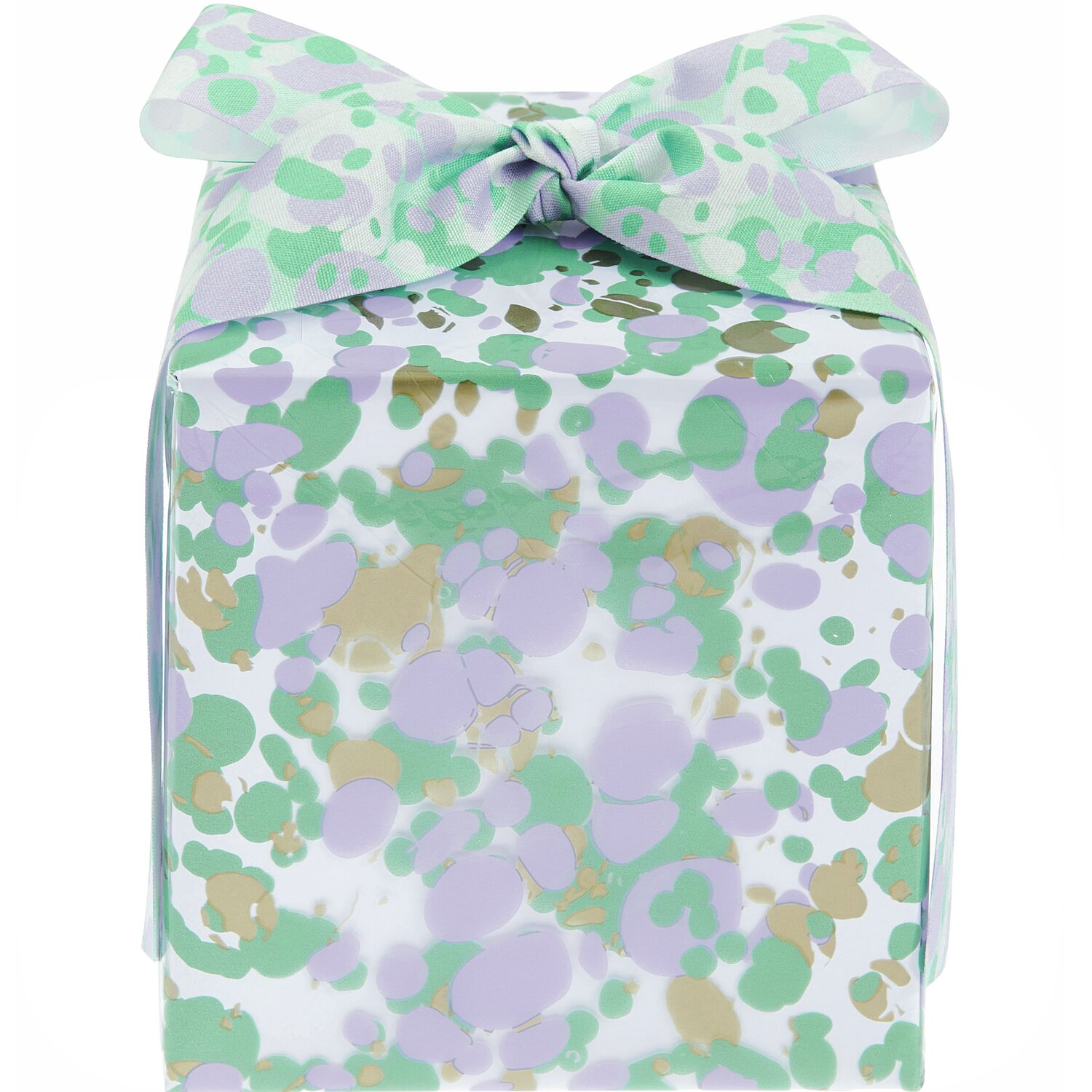 Paper Poetry Geschenkfolie Mix The Sky is the Limit, marmoriert in Pastellfarben, verpackt ein Geschenk mit Schleife. Größe: 0,7x2m.