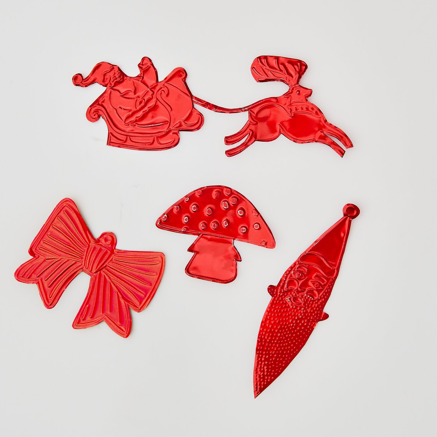 Prägefolie 3 Stück Farbe Rot von Rico Design