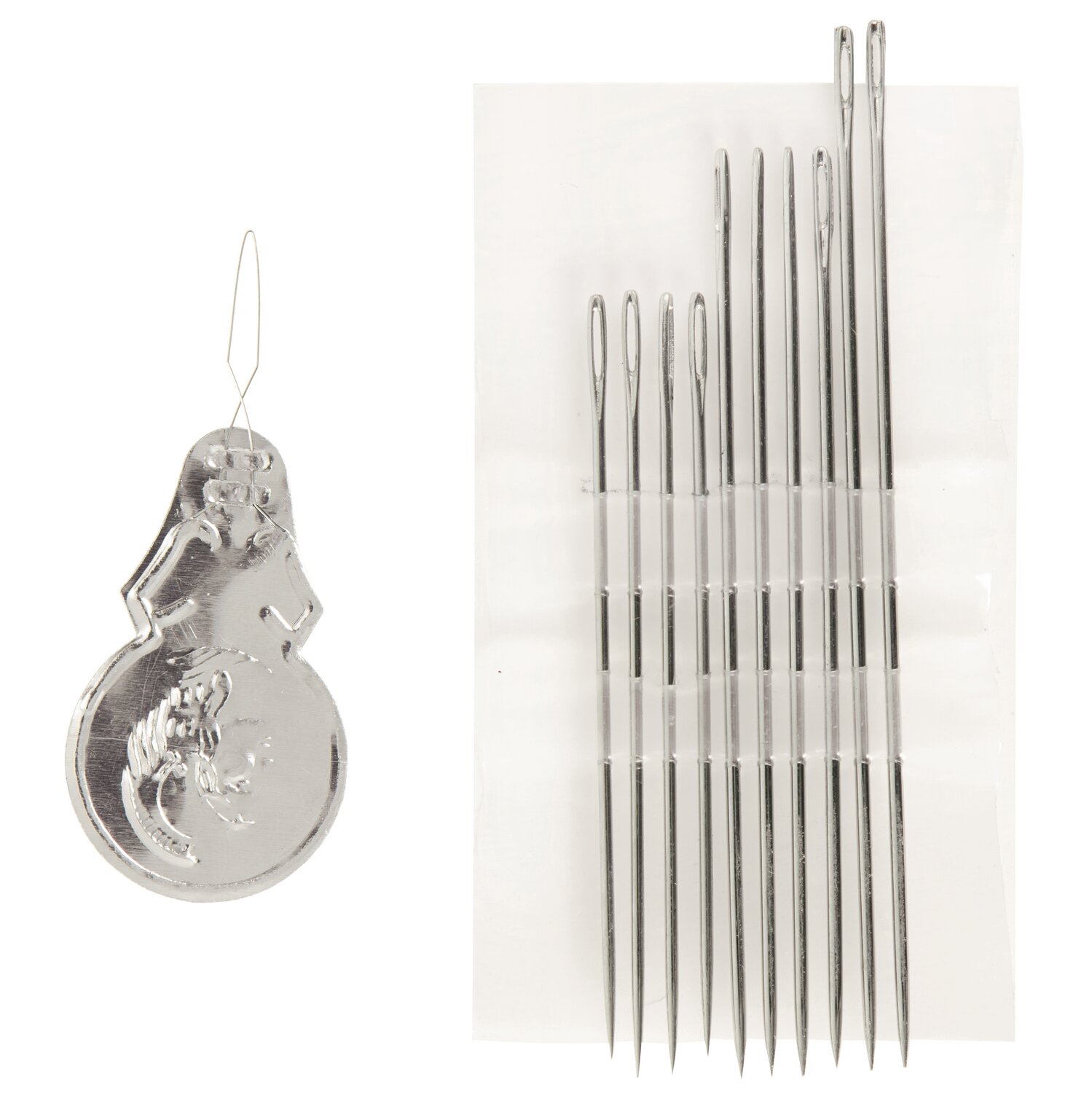 Nähnadeln Set L mit Einfädler 10 Stück von Rico Design