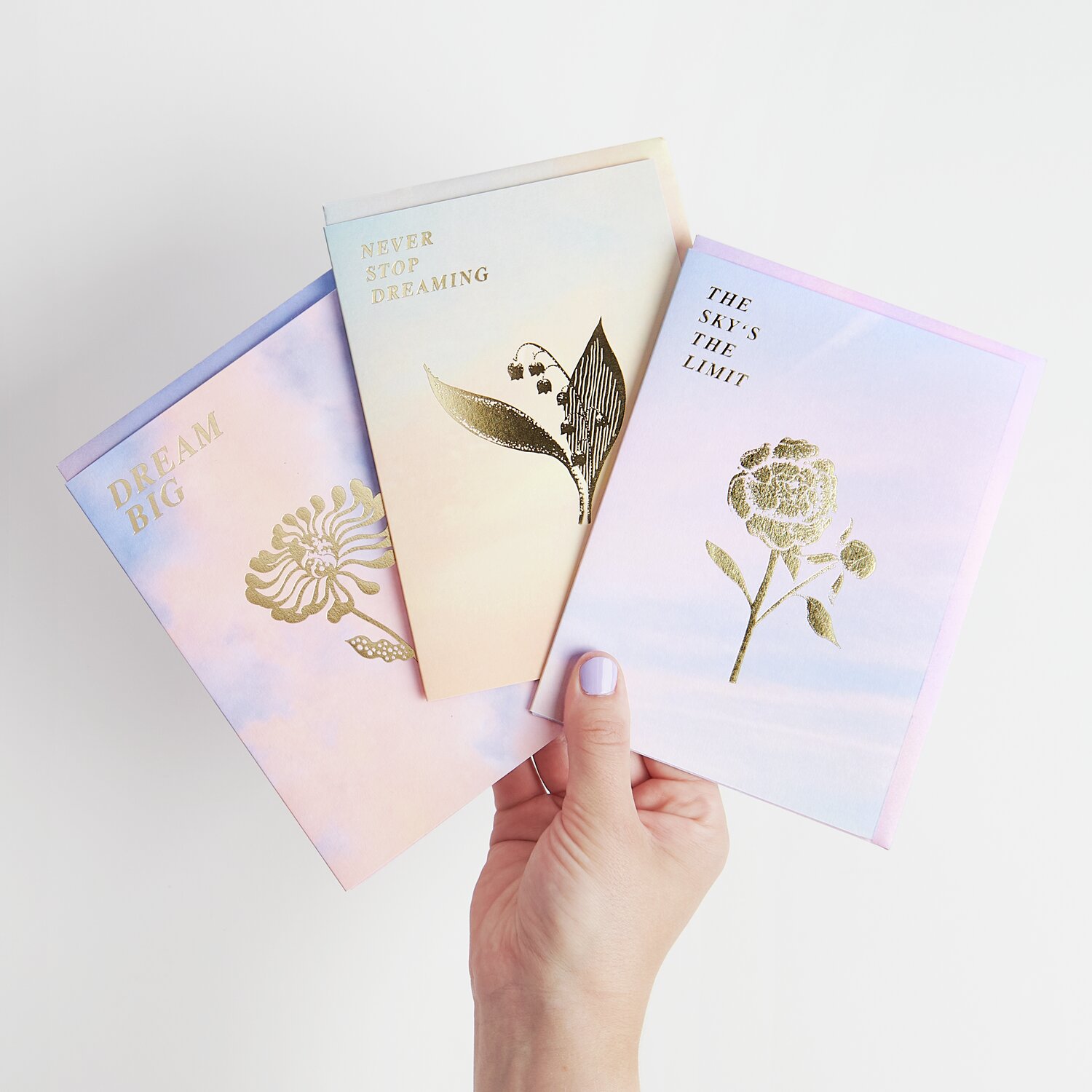 Grußkarte Sky Never stop dreaming B6 von Rico Design