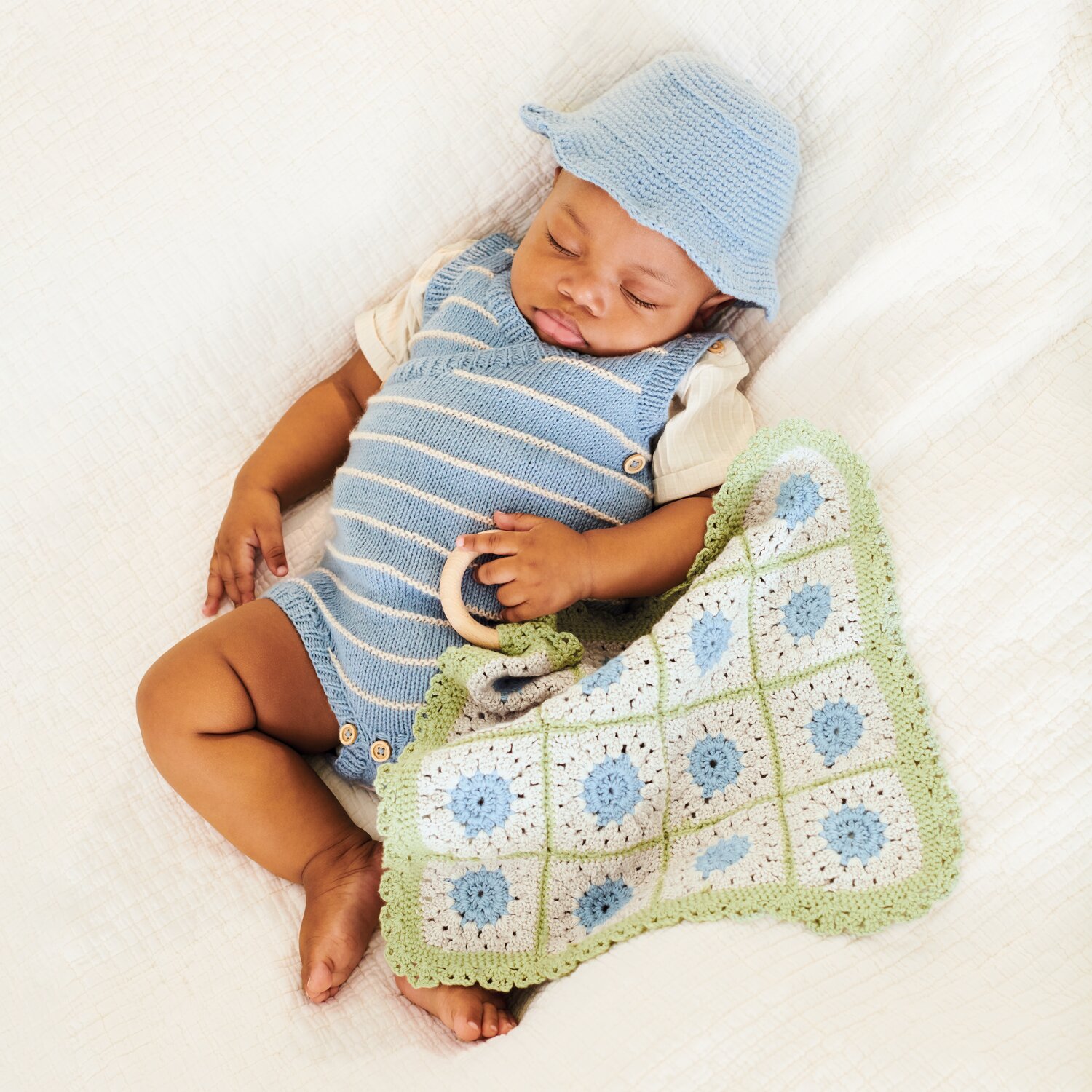 Häkelset Schmusetuch Modell 13 aus Baby 043 von Rico Design