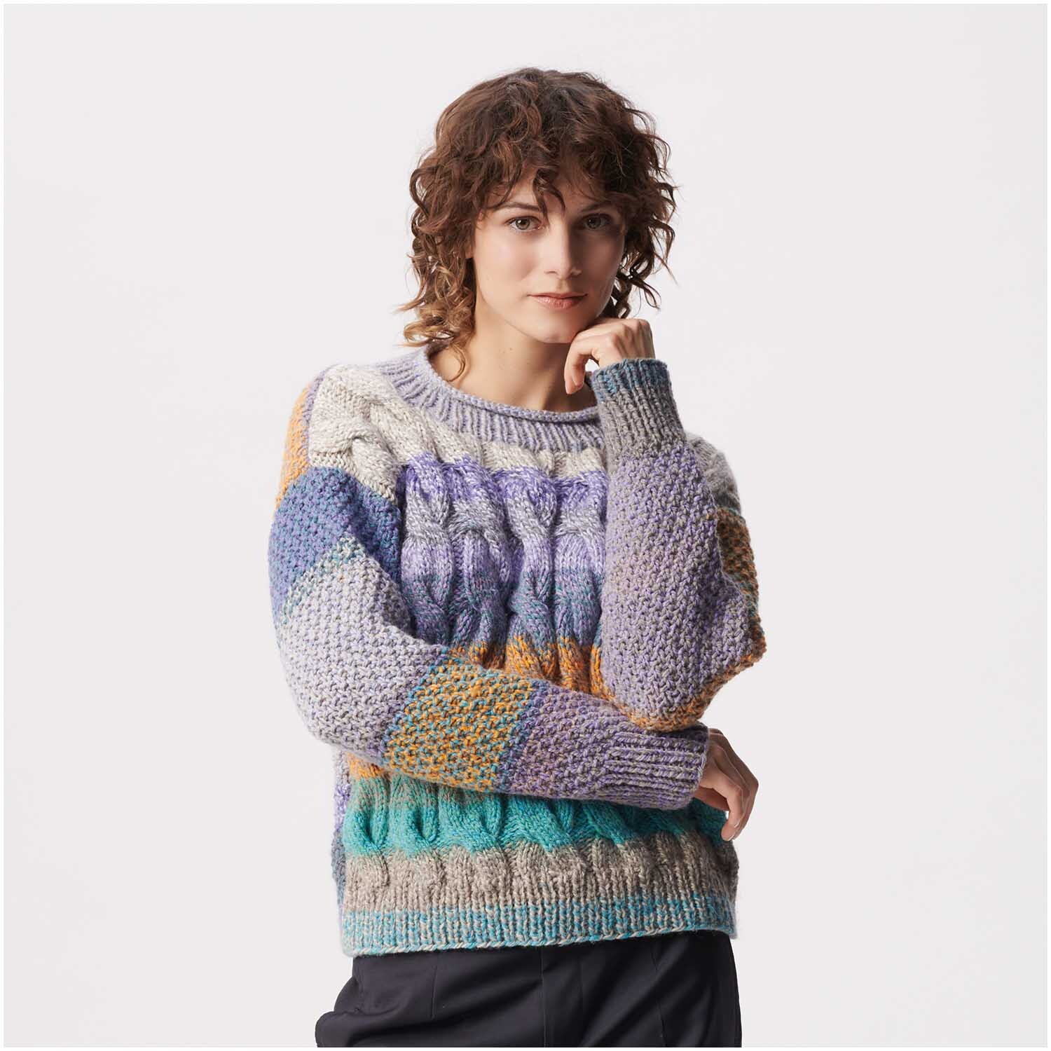 Strickset Pullover Modell 39 aus Made by Me Nr. 17