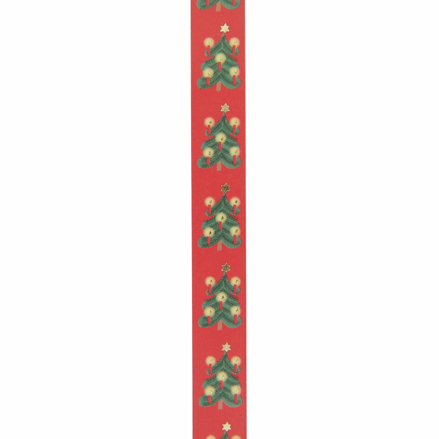 Paper Poetry Tape Weihnachtsbäume Rot 1,5cm 10m von Rico Design Paper Poetry Tape Weihnachtsbäume Rot 1,5cm 10m von Rico Design