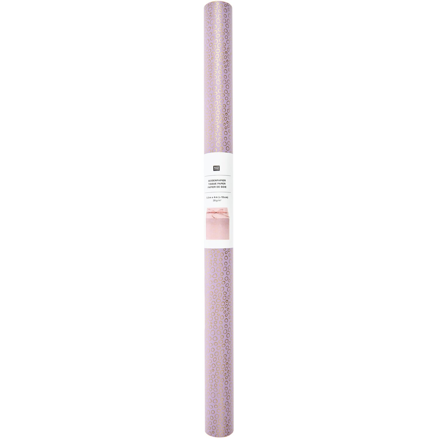Seidenpapier Bubbles 0,5x4m von Rico Design
