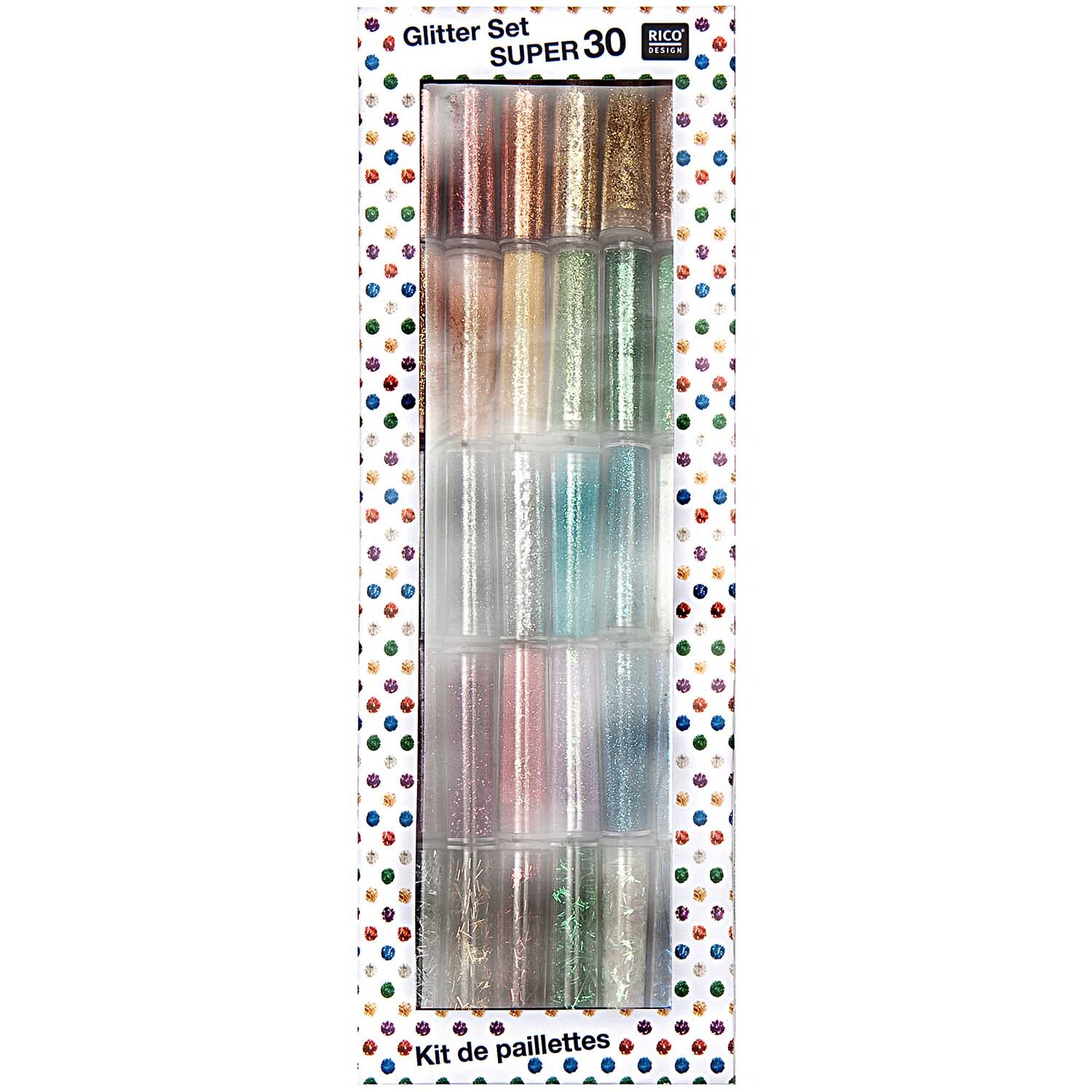 Glitter Set 30teilig von Rico Design