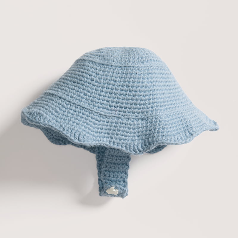 Gehäkelte Mütze: Modell 12 aus dem Heft Rico Baby 043