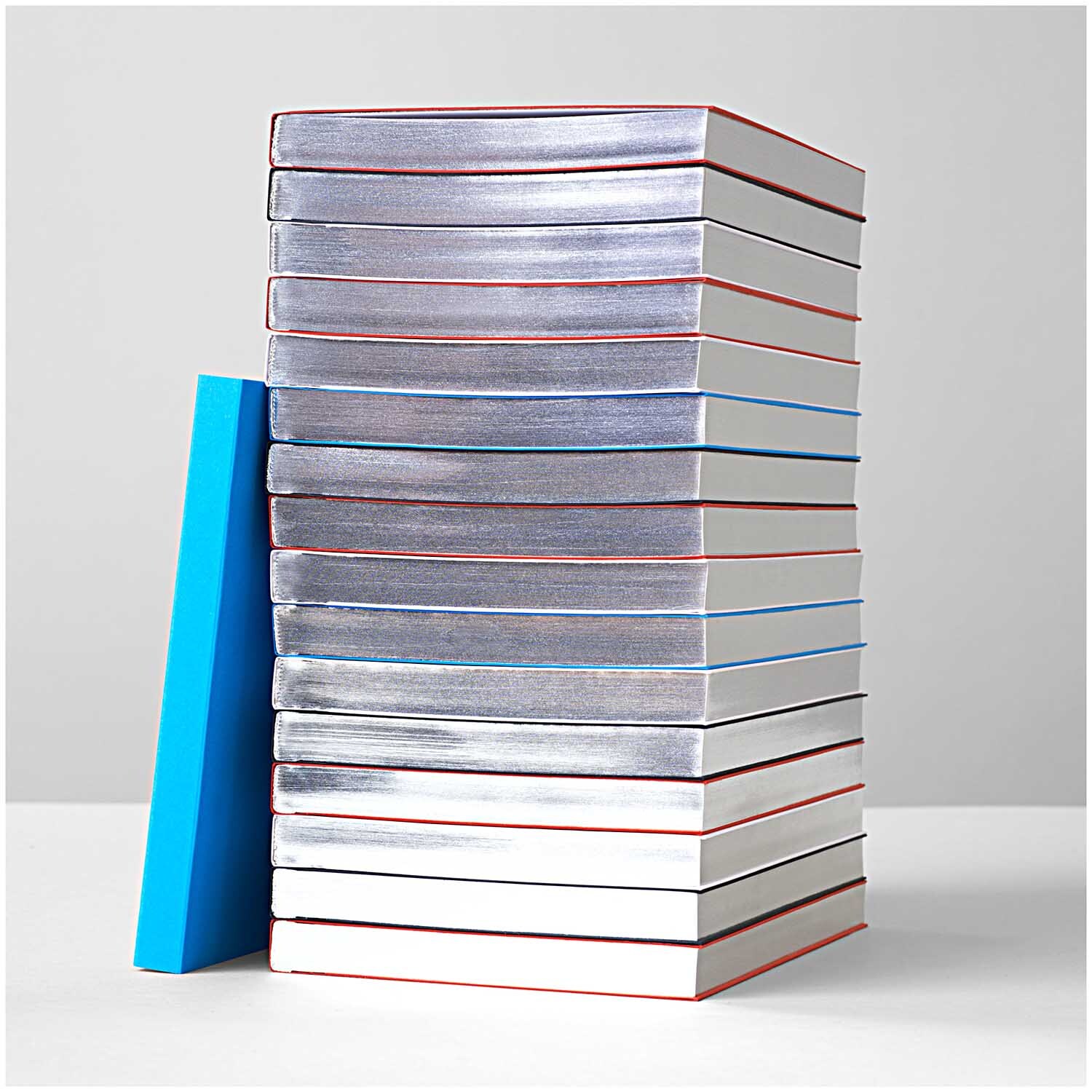 Notizbuch A5 blanco snow-silver Notizbuch A5 blanco snow-silver
