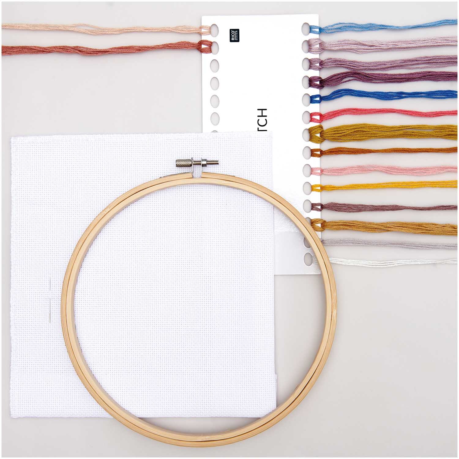 Stickpackung Glasglocke Ø 20cm  von Rico Design