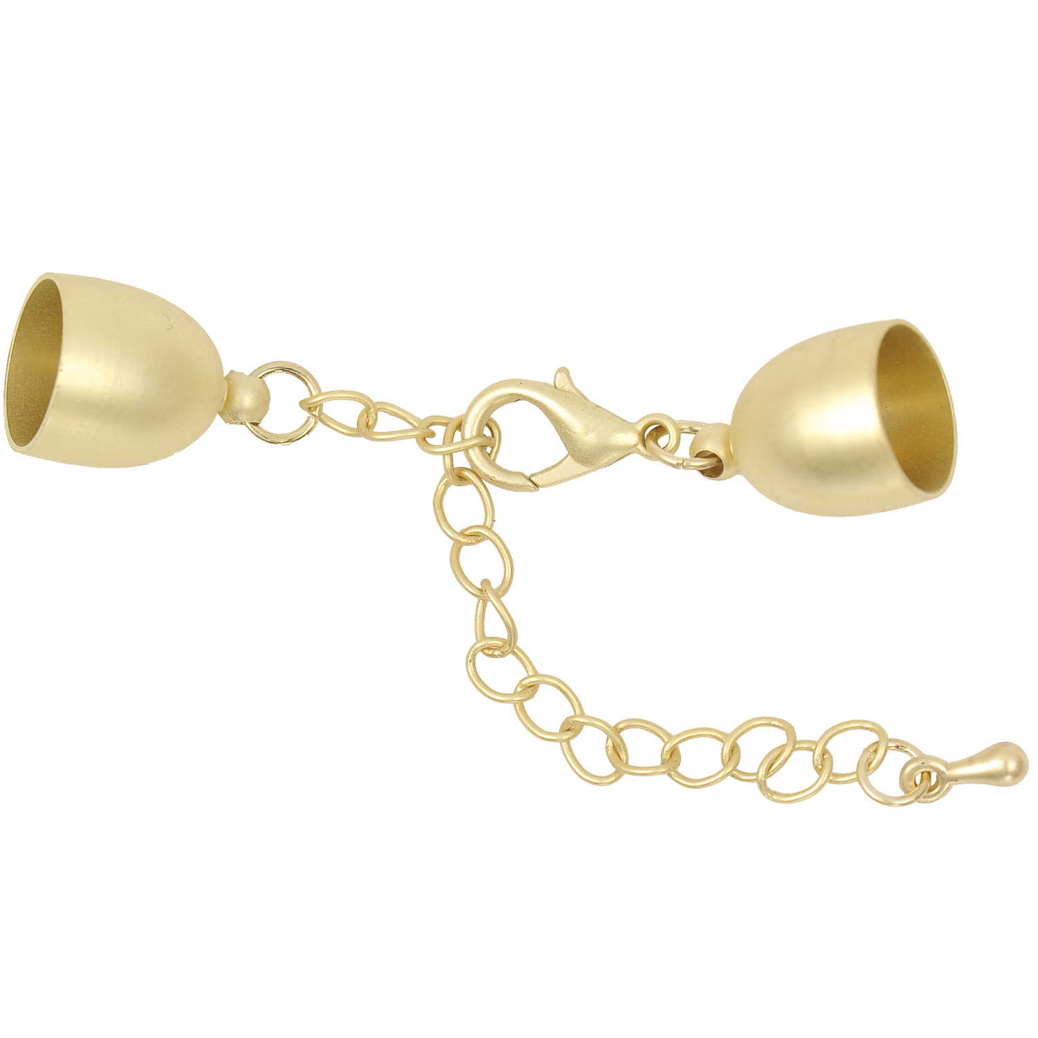 Endkappe gold matt 12mm
