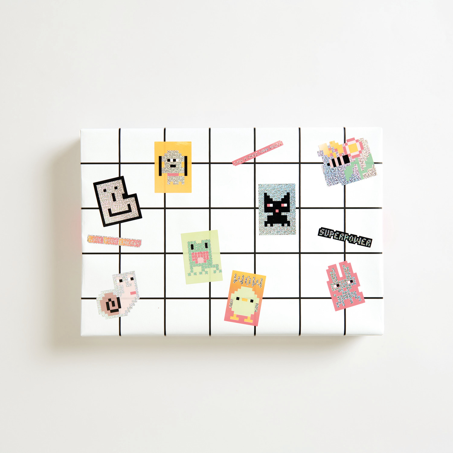 Paper Poetry Sticker Pixel auf der Rolle Paper Poetry Sticker Pixel auf der Rolle