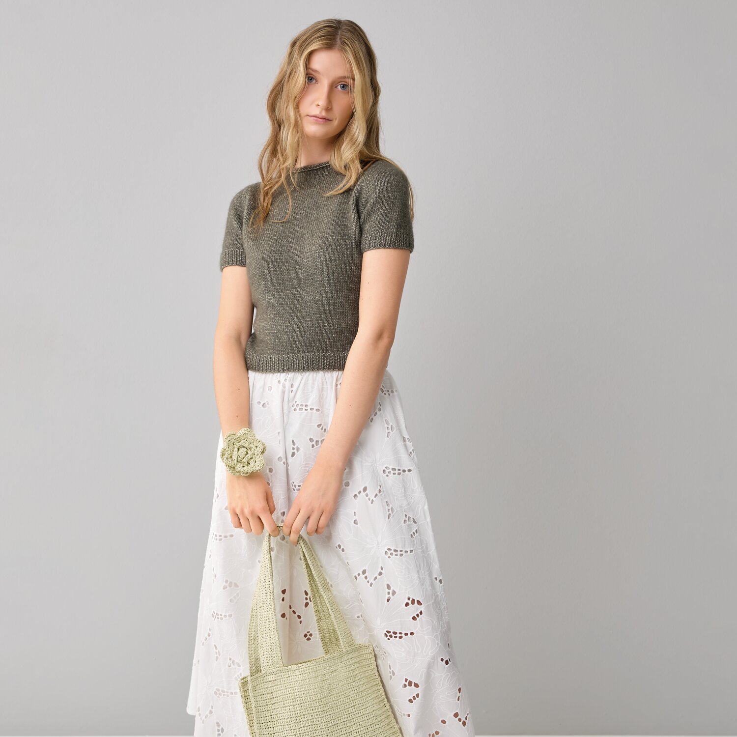 Häkelset Tasche Modell 15 aus Luxury Knits - Summer Pieces von Rico Design