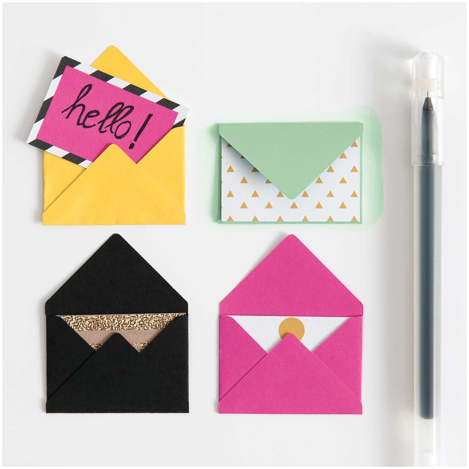 Paper Poetry Mini Briefe türkis 3x4,5cm 10 Stück Paper Poetry Mini Briefe türkis 3x4,5cm 10 Stück