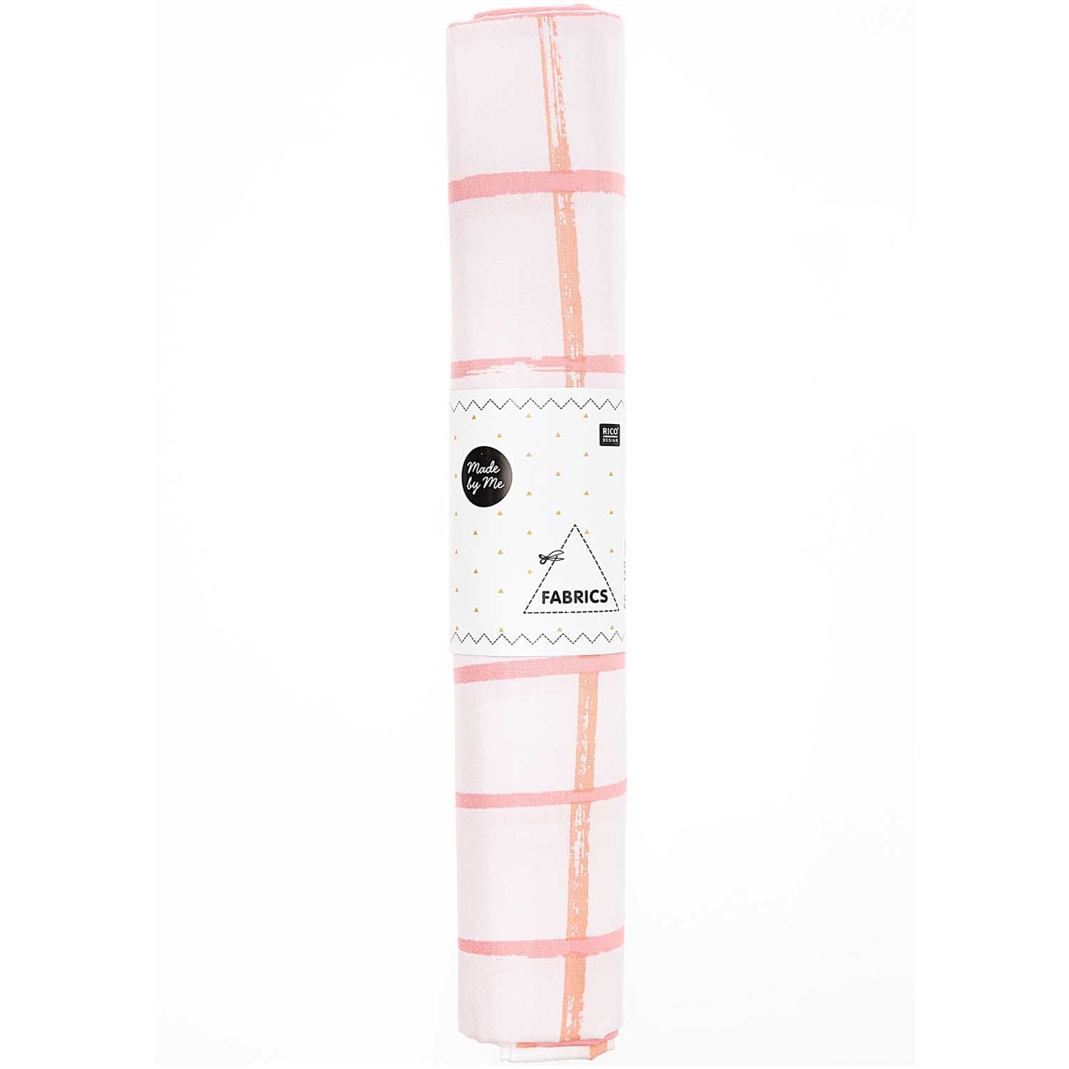 Druckstoff Crafted Nature kariert rosa 50x140cm Druckstoff Crafted Nature kariert rosa 50x140cm