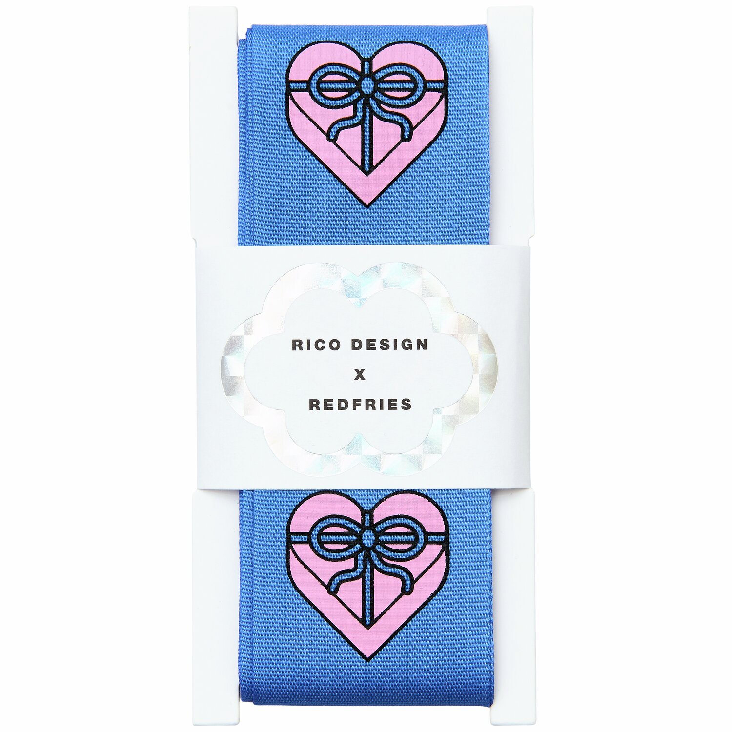 Rico Design x Redfries Taftband Herz Boxen 38mmx3m von Rico Design