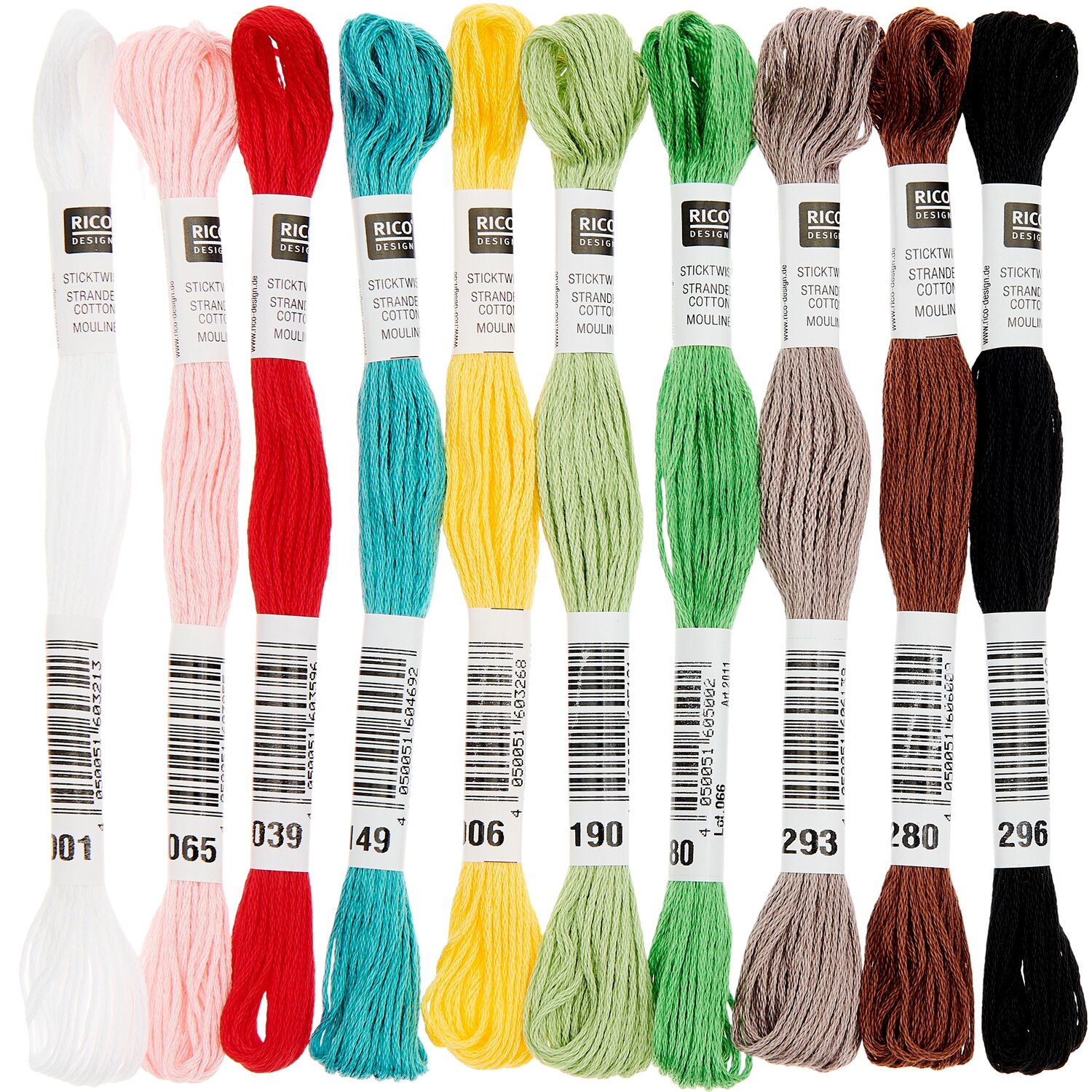 Stickgarn Set 10-teilig von Rico Design