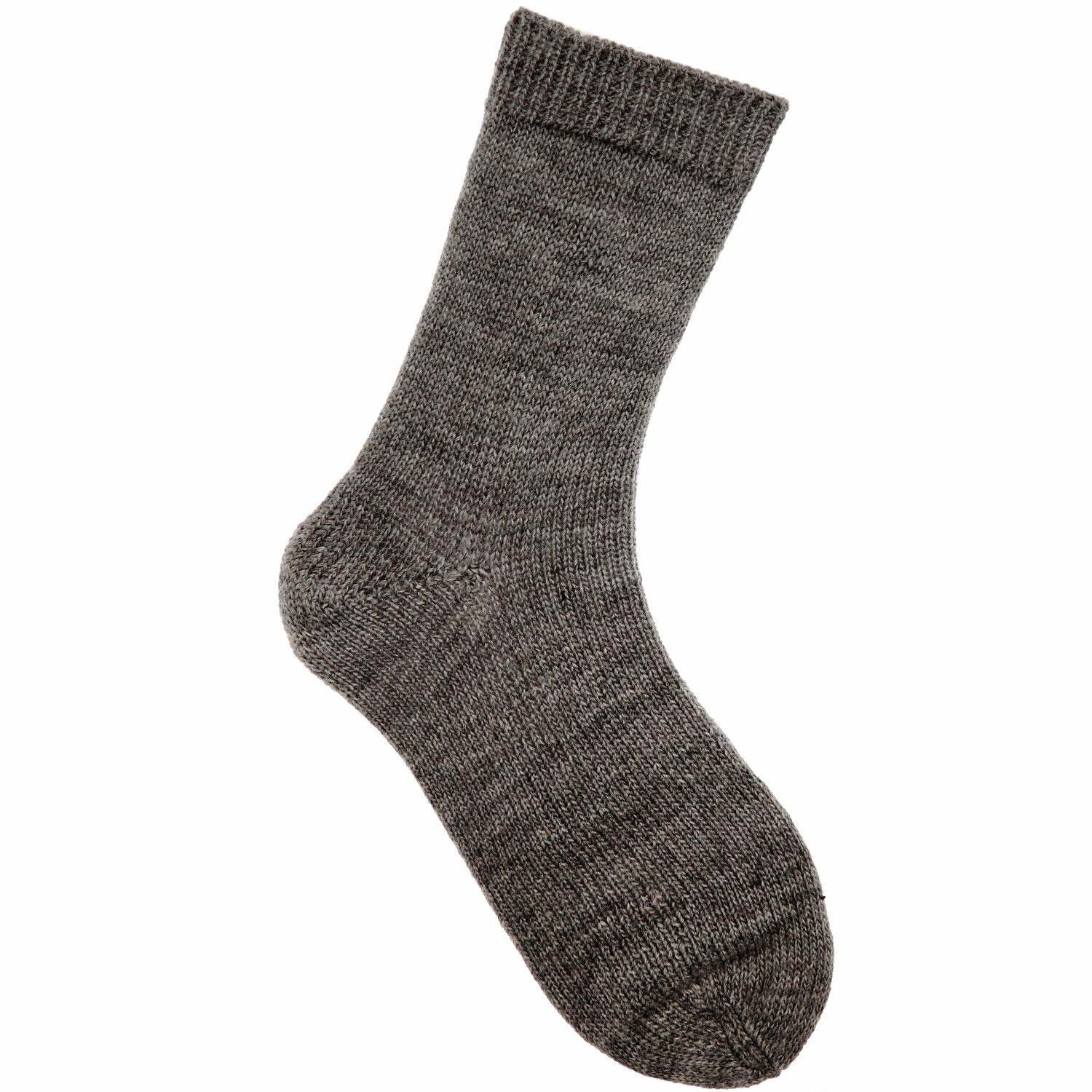 Sockenwolle Premium 4-fädig in Braun von Rico Design, 100g 380m, ideal für warme Stricksocken.