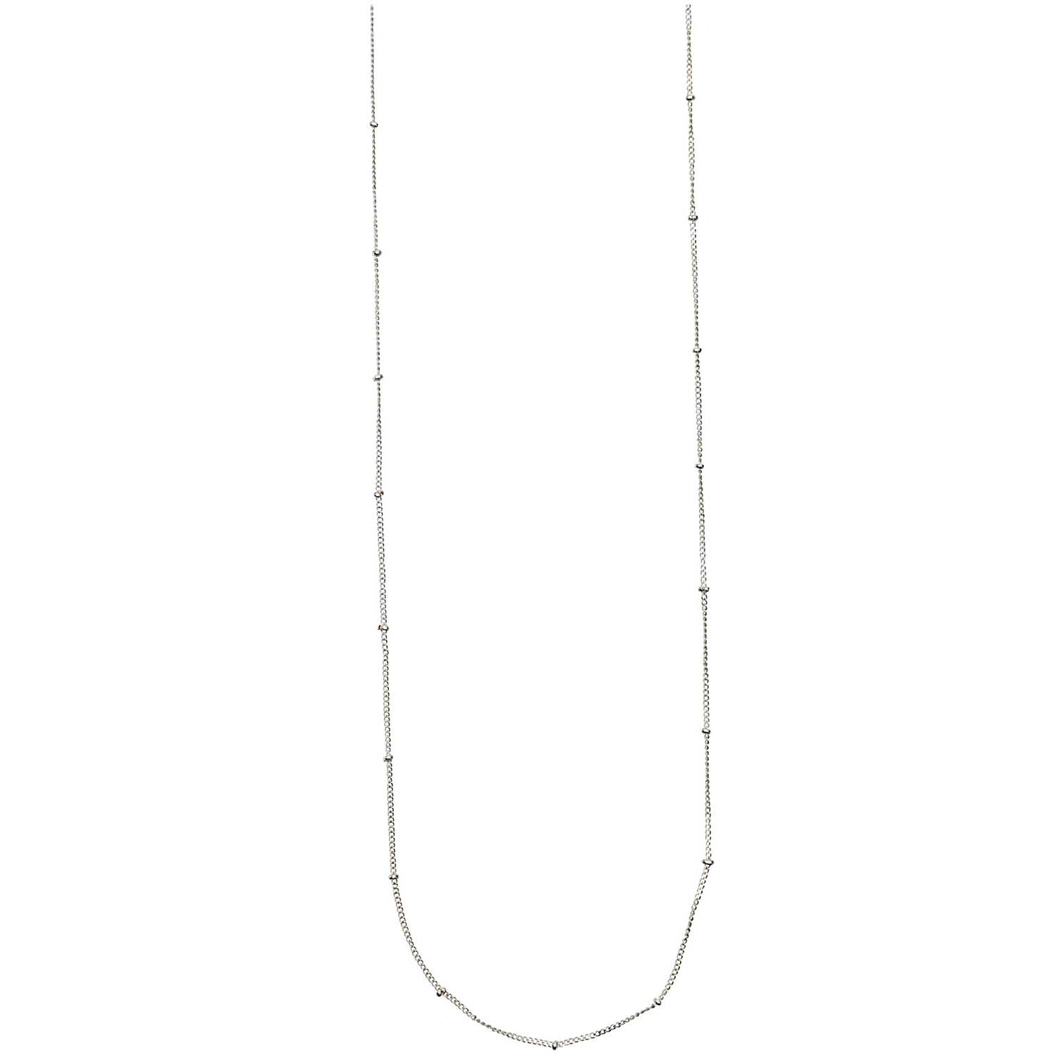 Gliederkette Kügelchen silber 65cm Gliederkette Kügelchen silber 65cm
