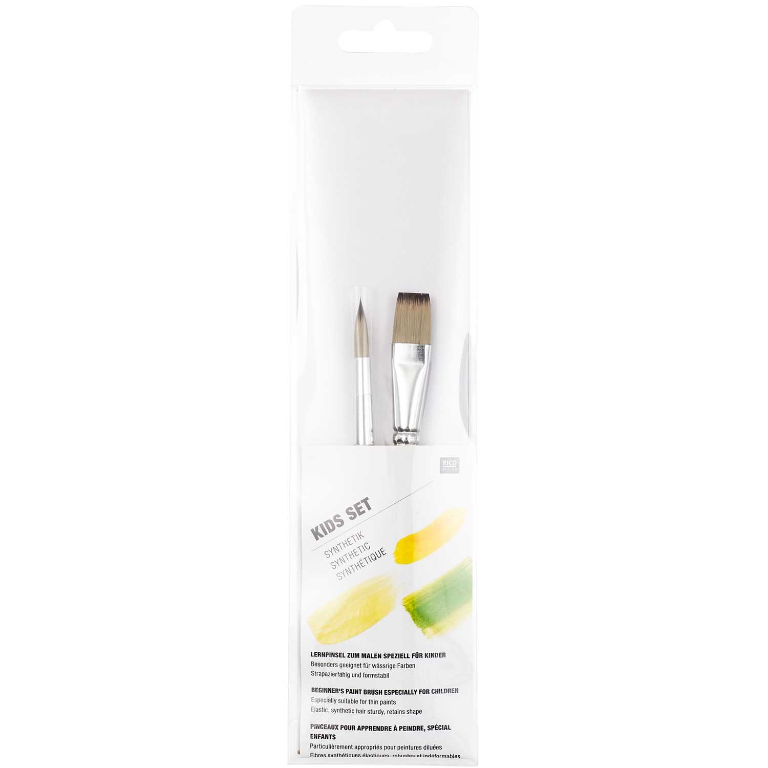 Pinsel Kids Synthetic Set 2-teilig von Rico Design