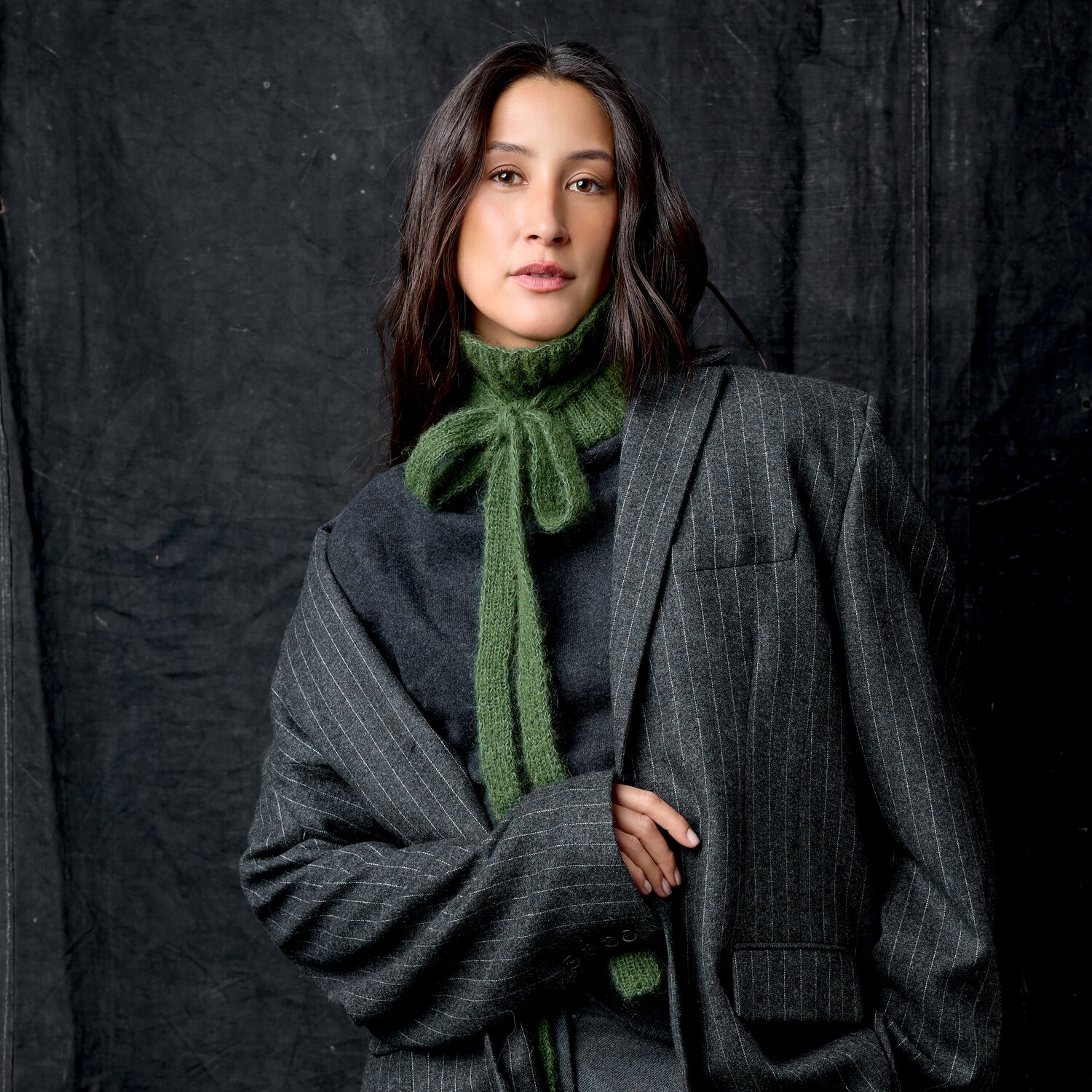 Strickset Kragen Modell 07 aus Luxury Knits Little Pieces von Rico Design
