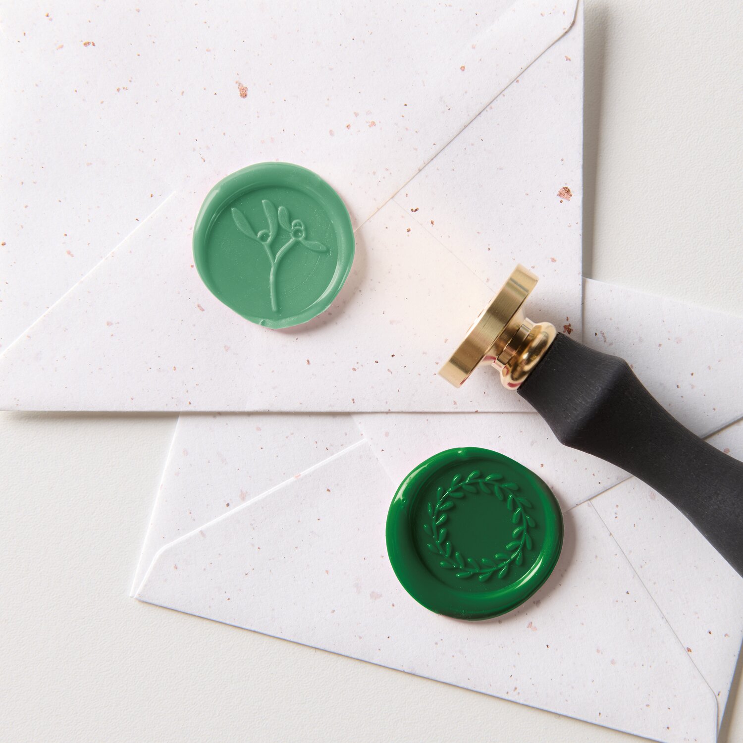 Paper Poetry Siegelwachs Set Mistletoe von Rico Design
