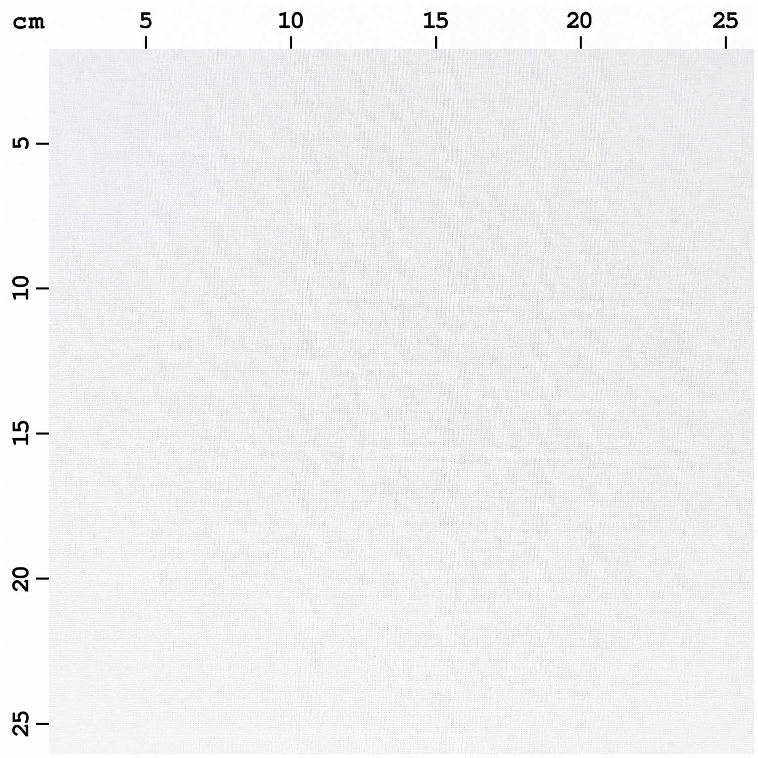 Stoff uni 50x140cm Farbe Weiß von Rico Design