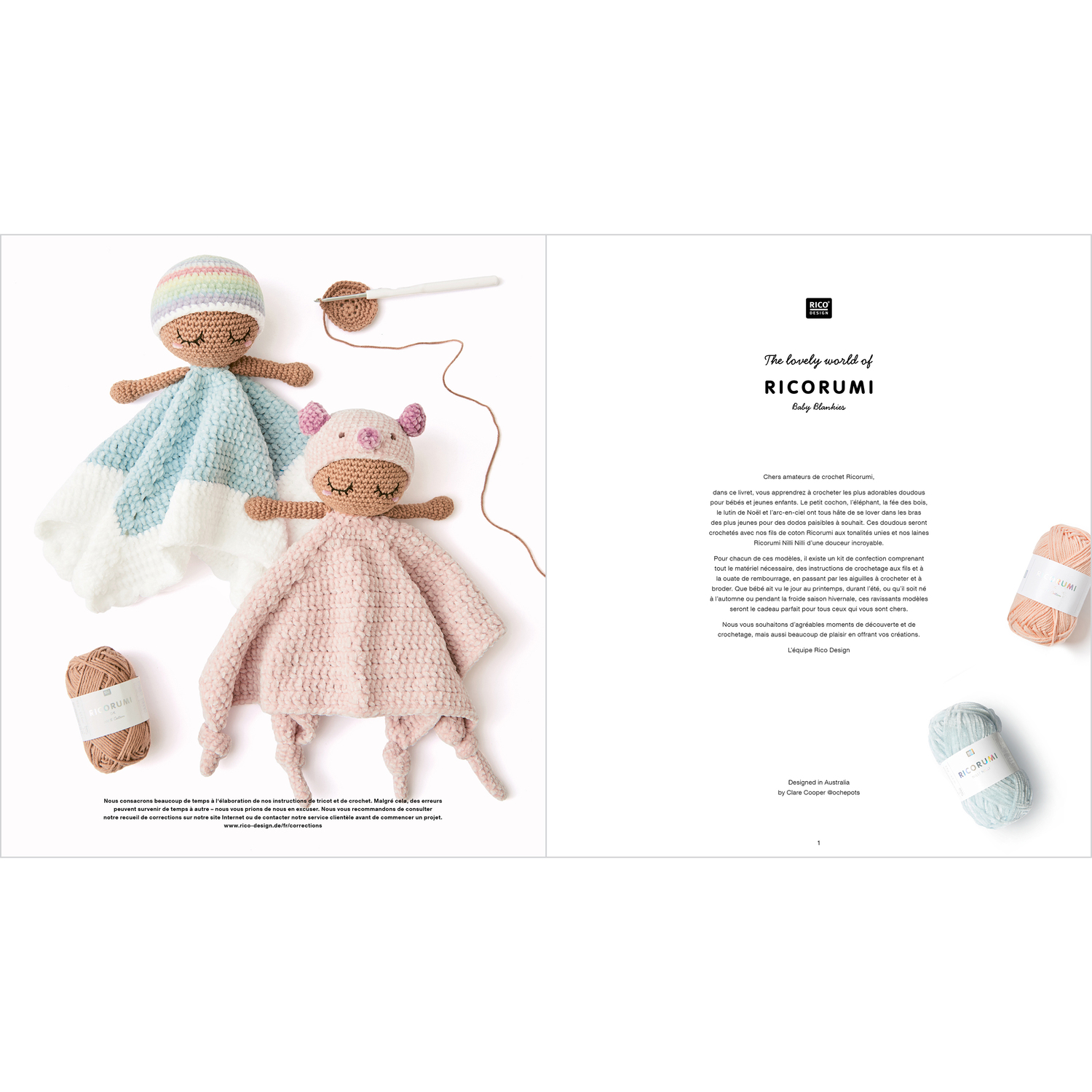 Ricorumi Baby Blankies Nilli Nilli Ricorumi Baby Blankies Nilli Nilli