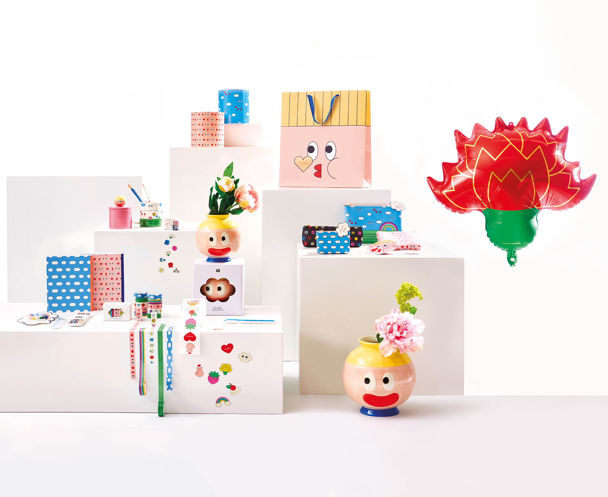 Bunte Deko Bastelsachen