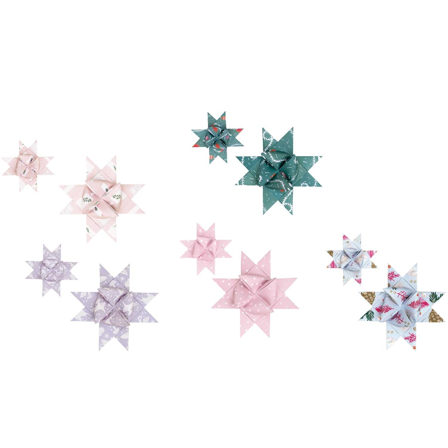 Paper Poetry Fröbelstreifen Nostalgic Christmas pastell 40 Stück