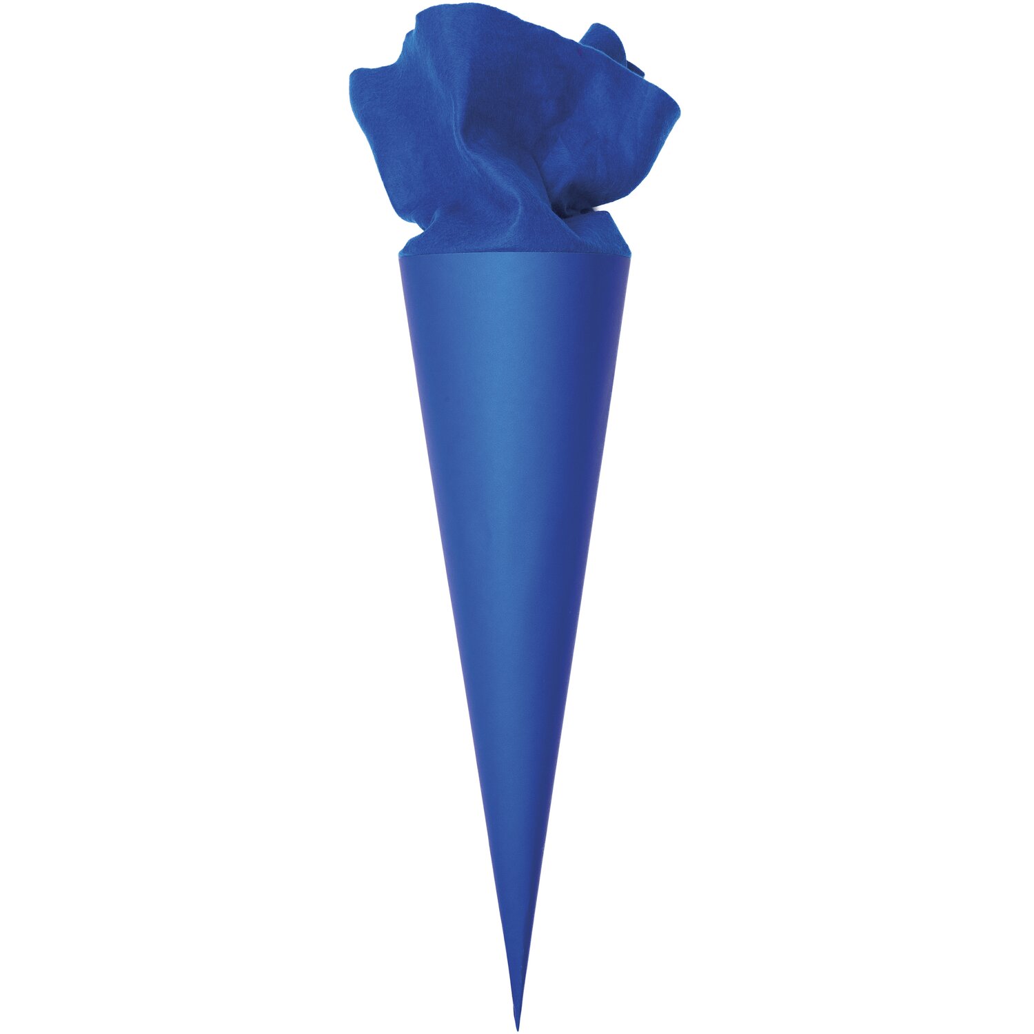 Schultüte Rohling mit Filzverschluss