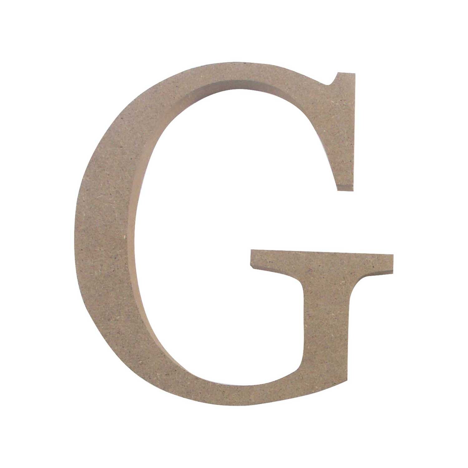 MDF Buchstaben XL