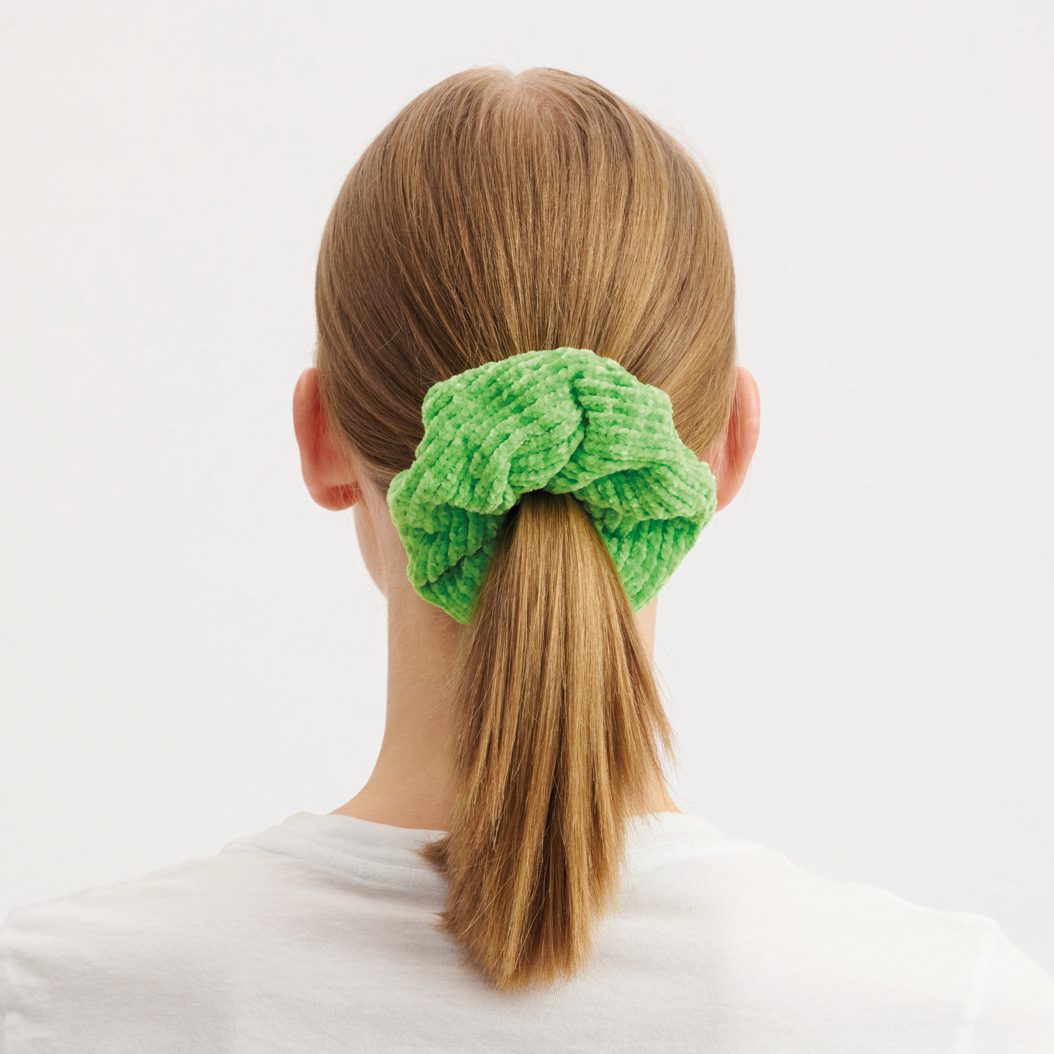 Strickset Scrunchie Modell 04 aus Made by Me Nr. 18