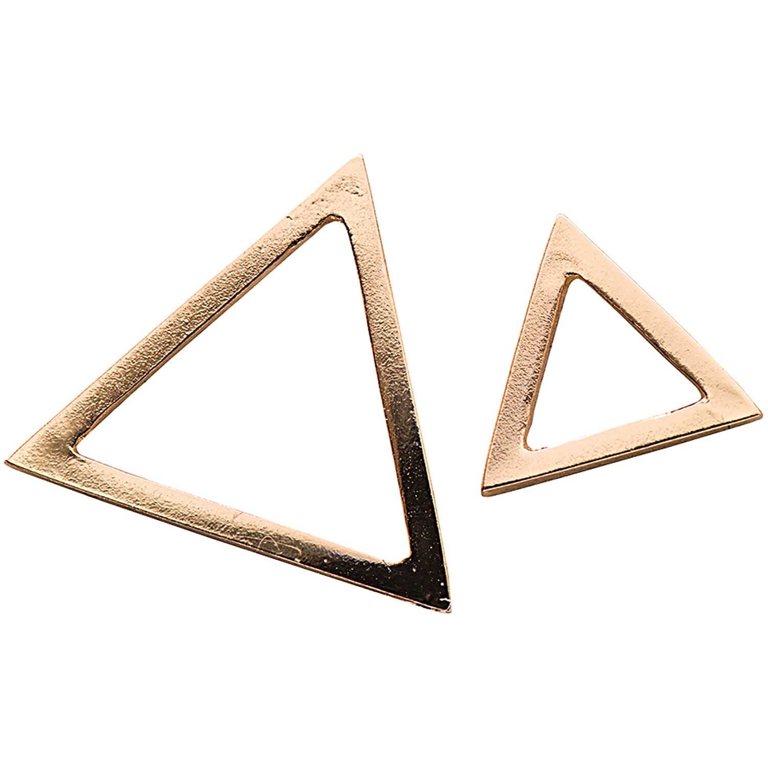 Anhänger Dreiecke gold 2 Stück von Rico Design