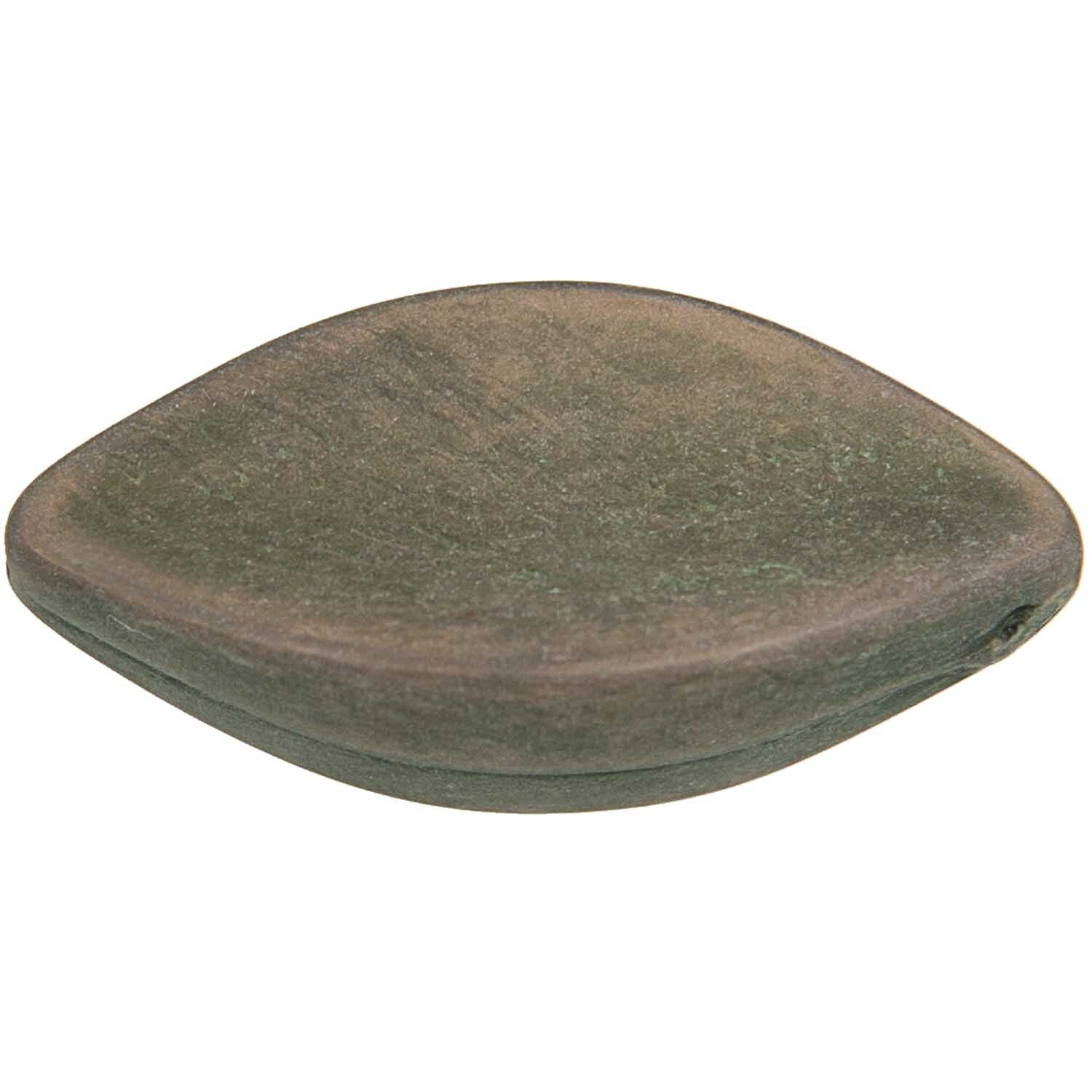 Acrylolive flach grün 35x17mm 4 Stück von Rico Design. Flache, grüne Acrylperle in Olivenform.