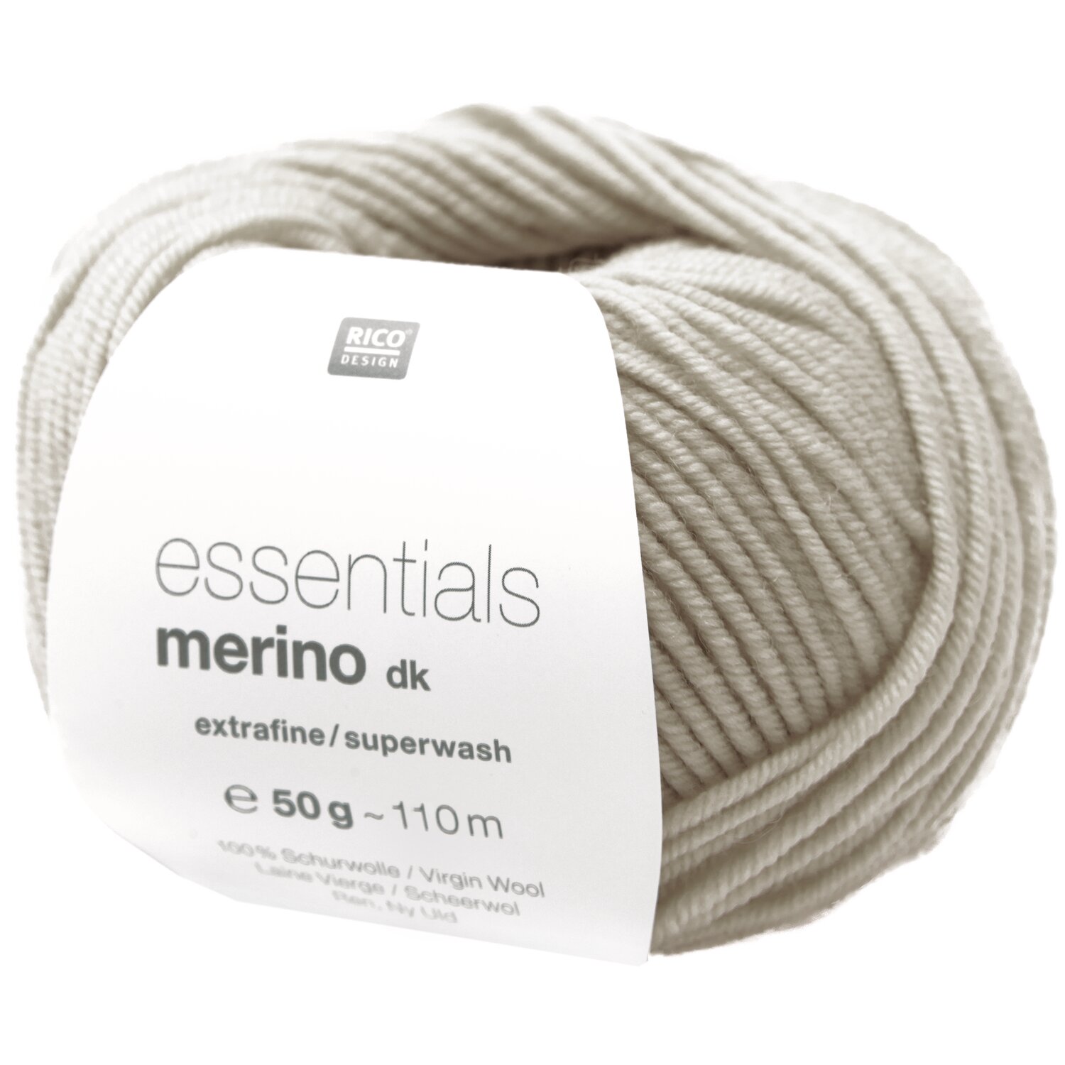 Essentials Merino dk 50g 110m Farbe Sand von Rico Design