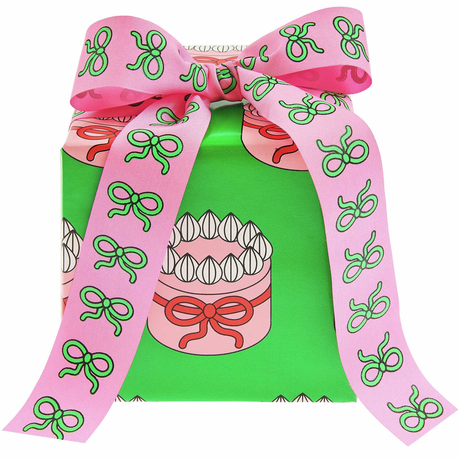 Rico Design x Redfries Geschenkpapier Torten 70x200cm von Rico Design