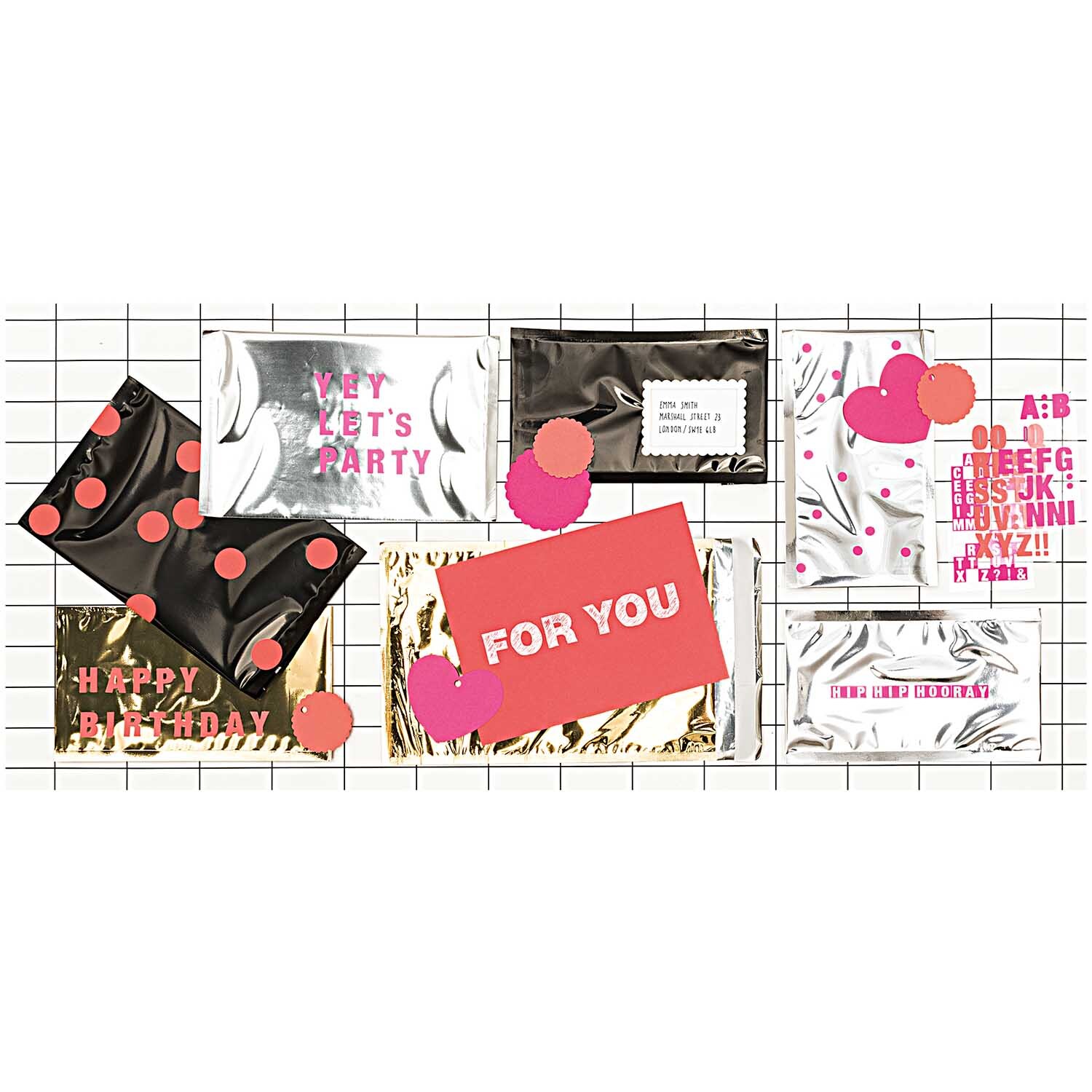 Paper Poetry Office Sticker Etiketten weiß mit Rosette 85x62mm 4 Bogen Paper Poetry Office Sticker Etiketten weiß mit Rosette 85x62mm 4 Bogen