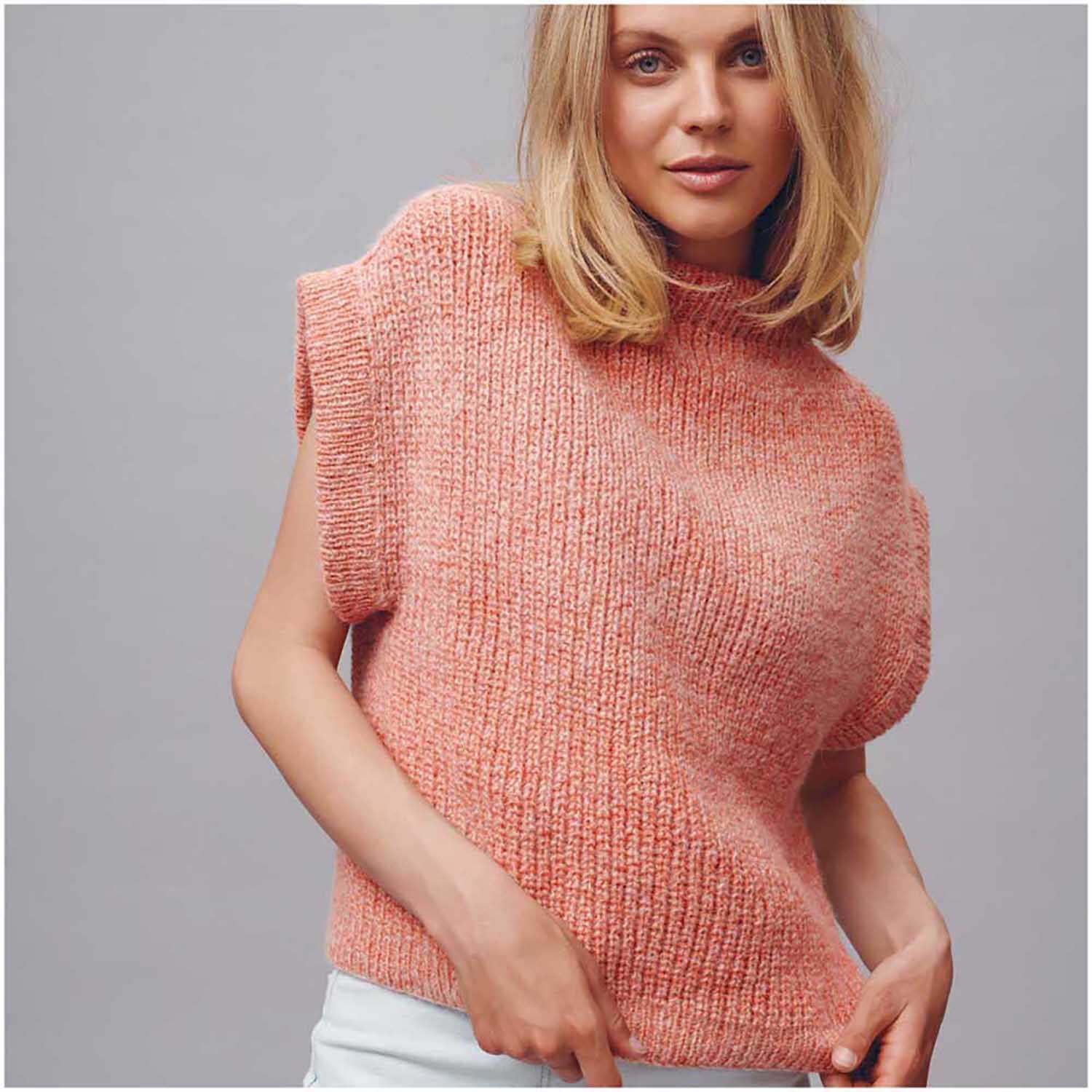 Strickset Pullunder Modell 07 aus Top Down Knitting Special Nr. 2
