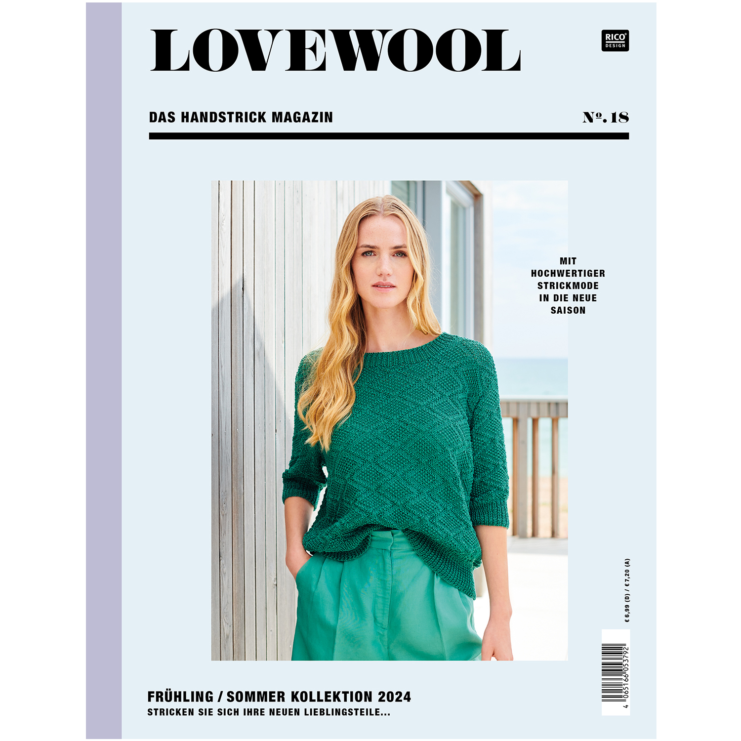 Strickset Top Modell 26 aus Lovewool Nr. 18