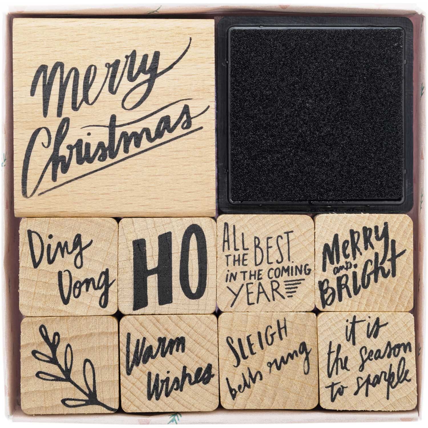 Paper Poetry Stempelset Jolly Christmas Schrift Paper Poetry Stempelset Jolly Christmas Schrift