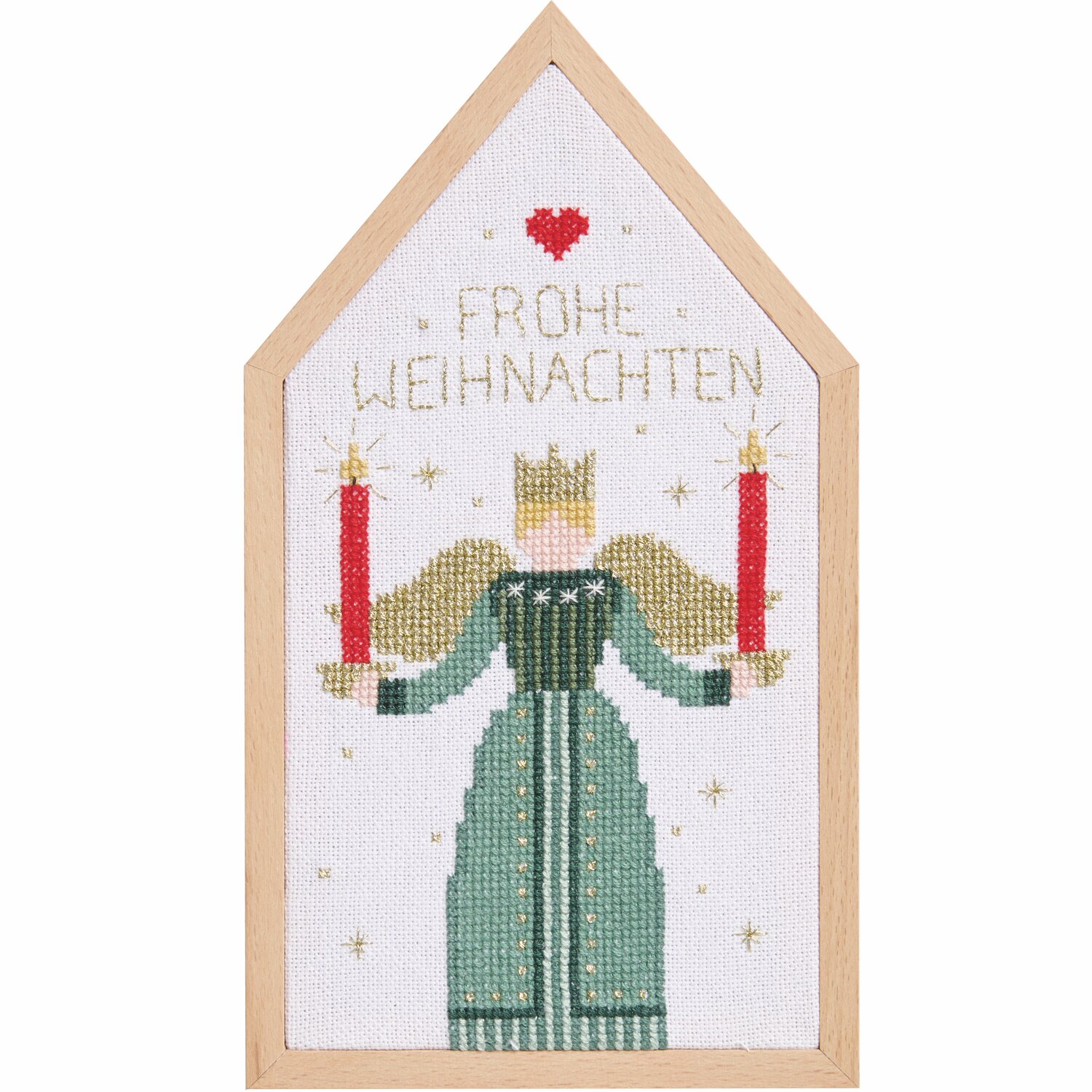 Stickpackung Engel 12,5x22,5cm von Rico Design