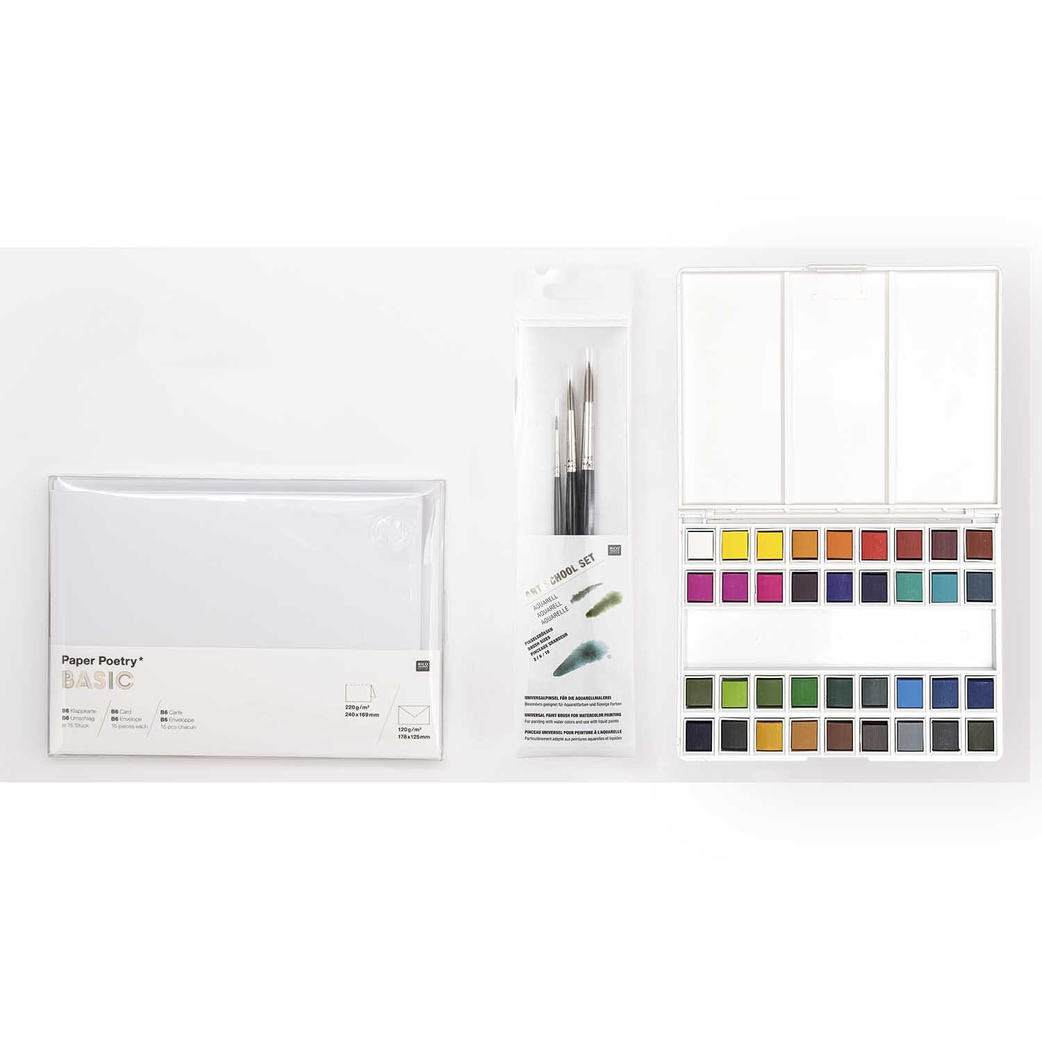 DIY Set Aquarell von Rico Design